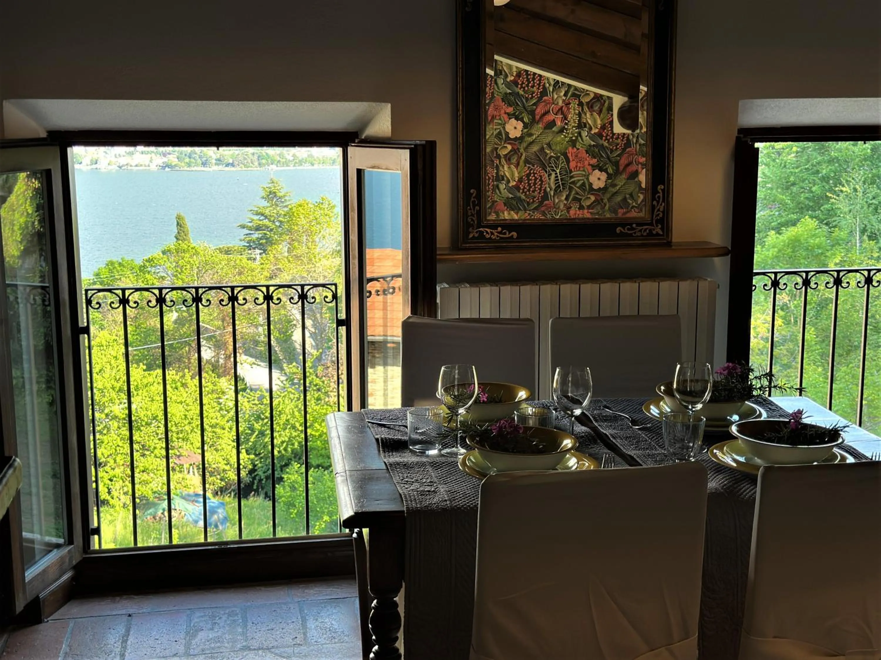 Dining area in L'antico Borgo