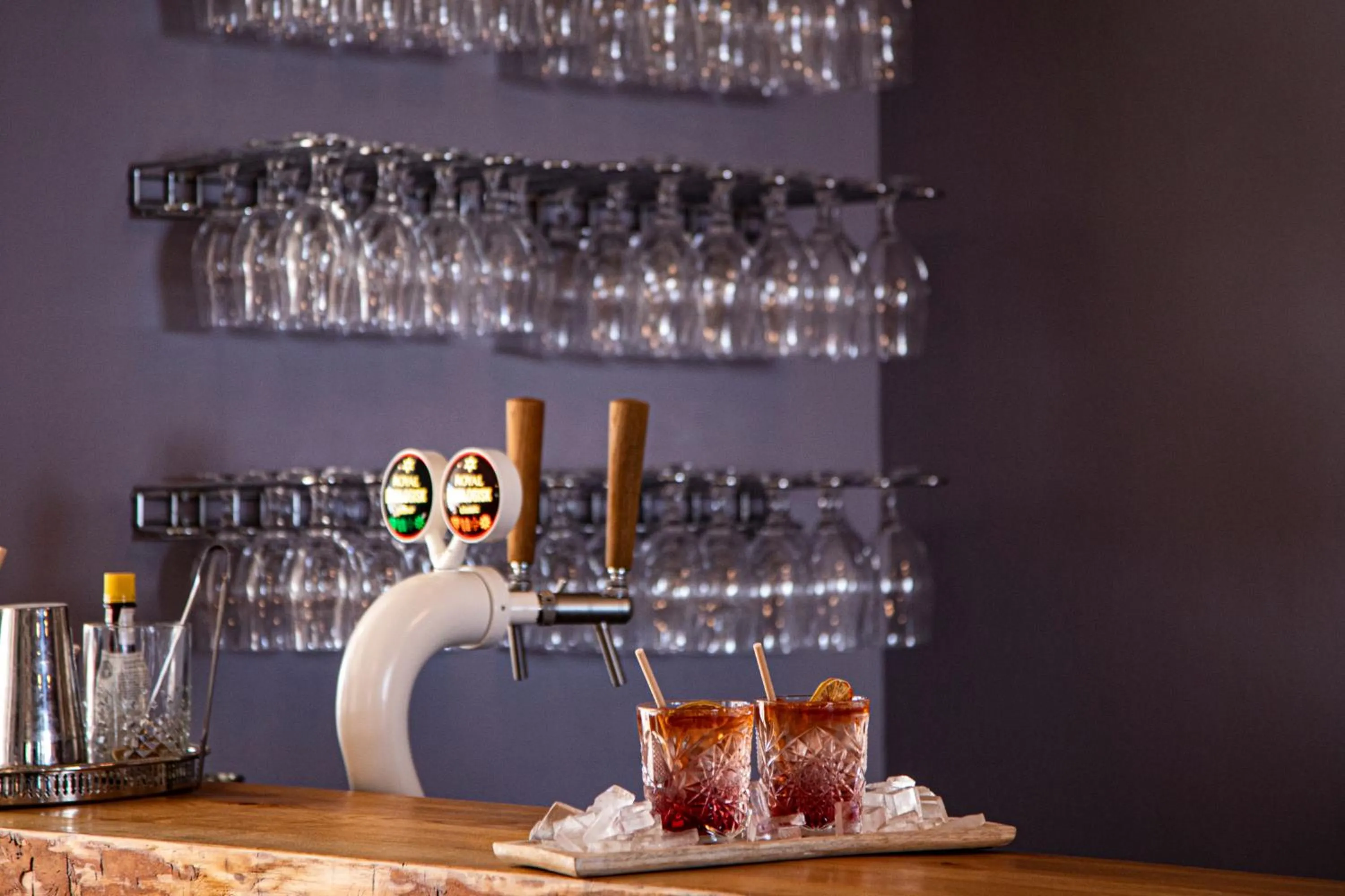 Lounge or bar in Hotel Strandparken