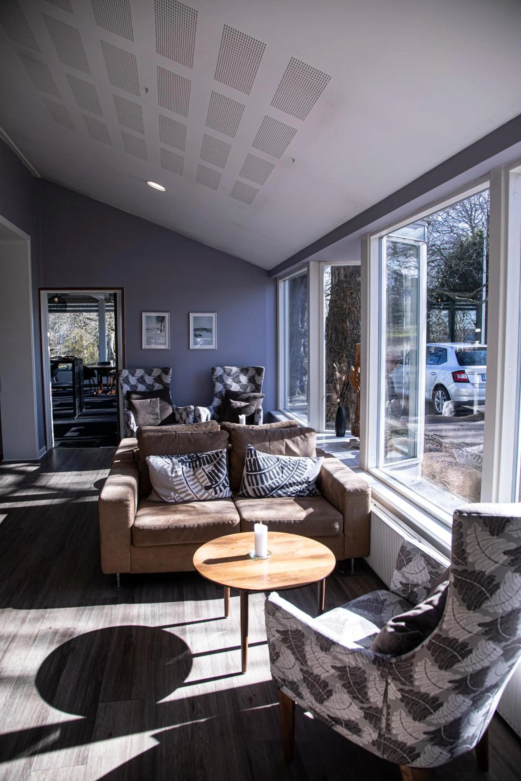 Communal lounge/ TV room in Hotel Strandparken