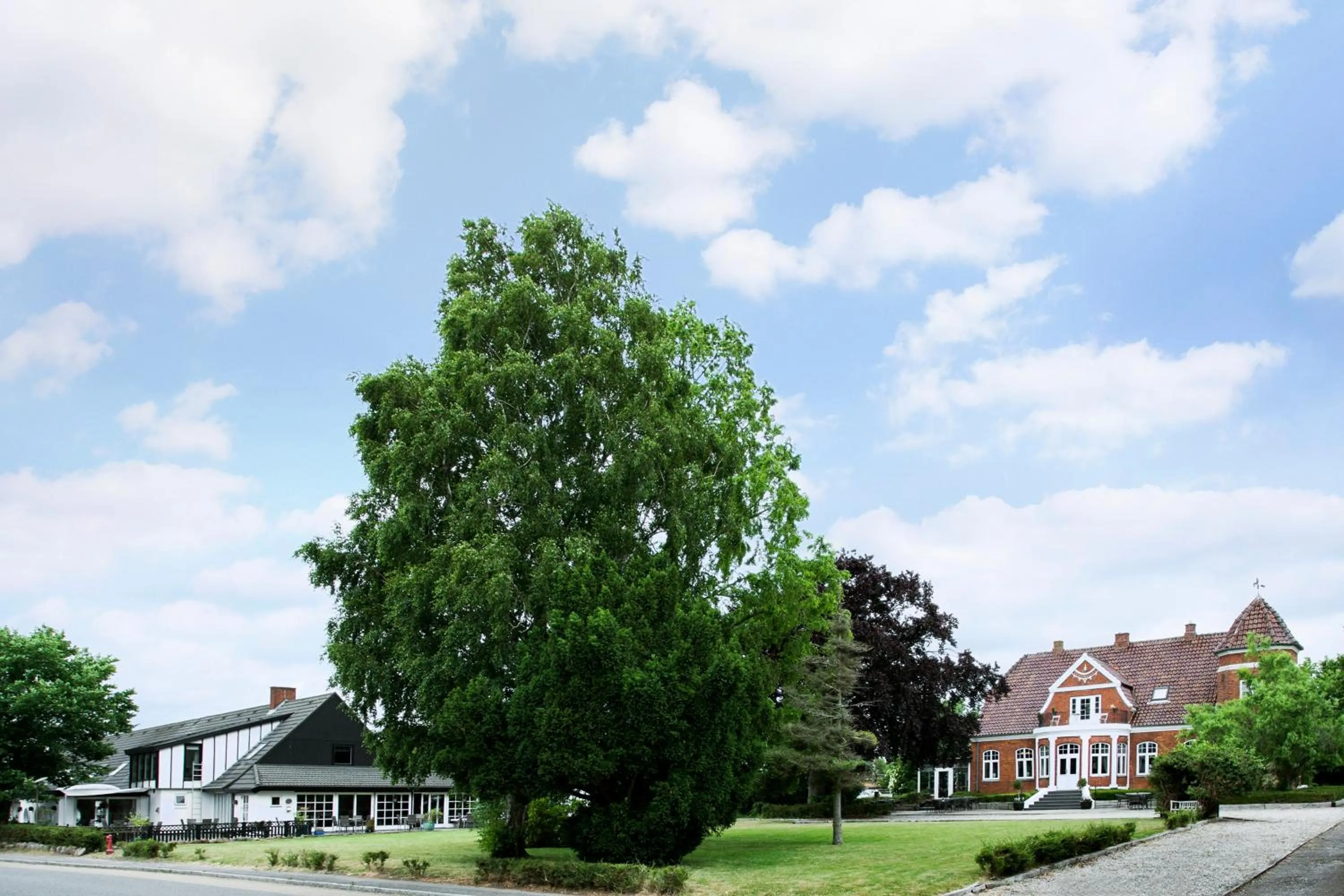 Garden in Skjalm Hvide Hotel