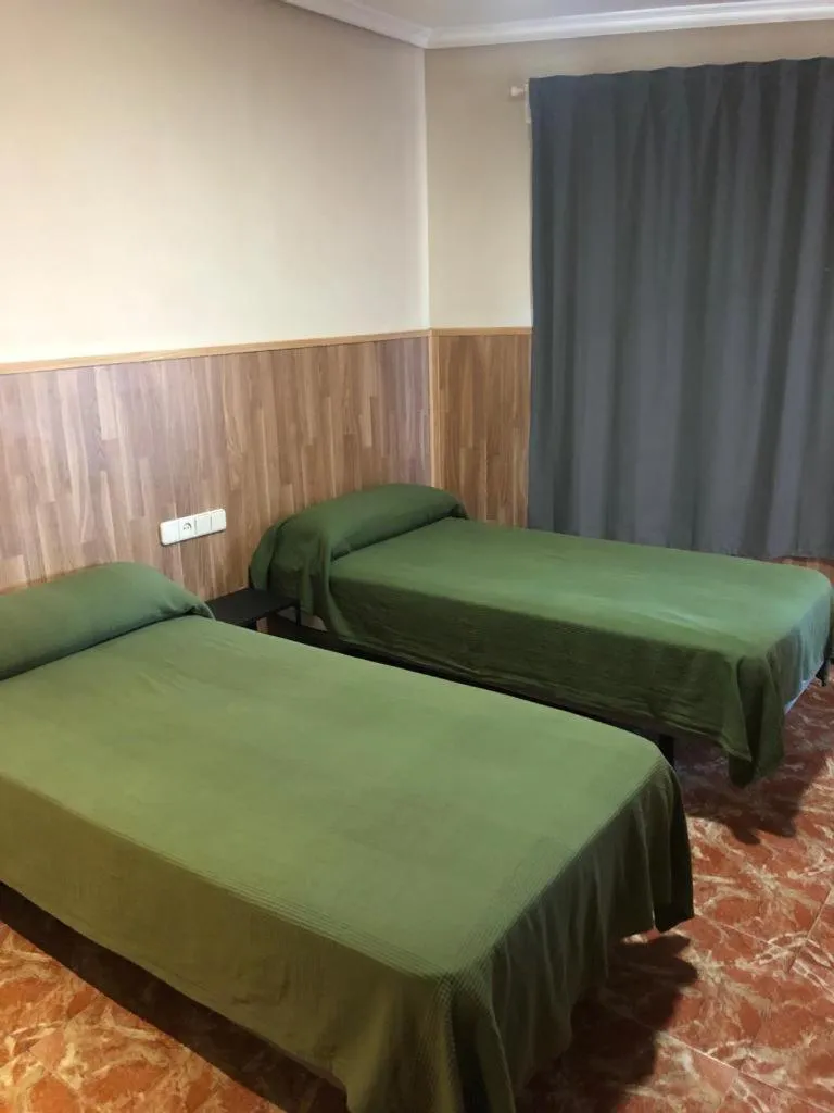 Bed in Hotel Manises