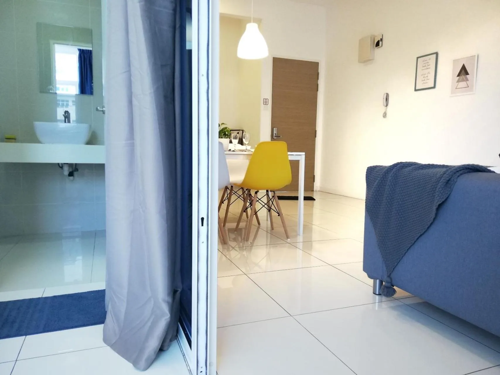 Bathroom in Puchong Skypod Residence, 1-4pax unit, Walking Distance to IOI Mall, 10min Drive to Sunway