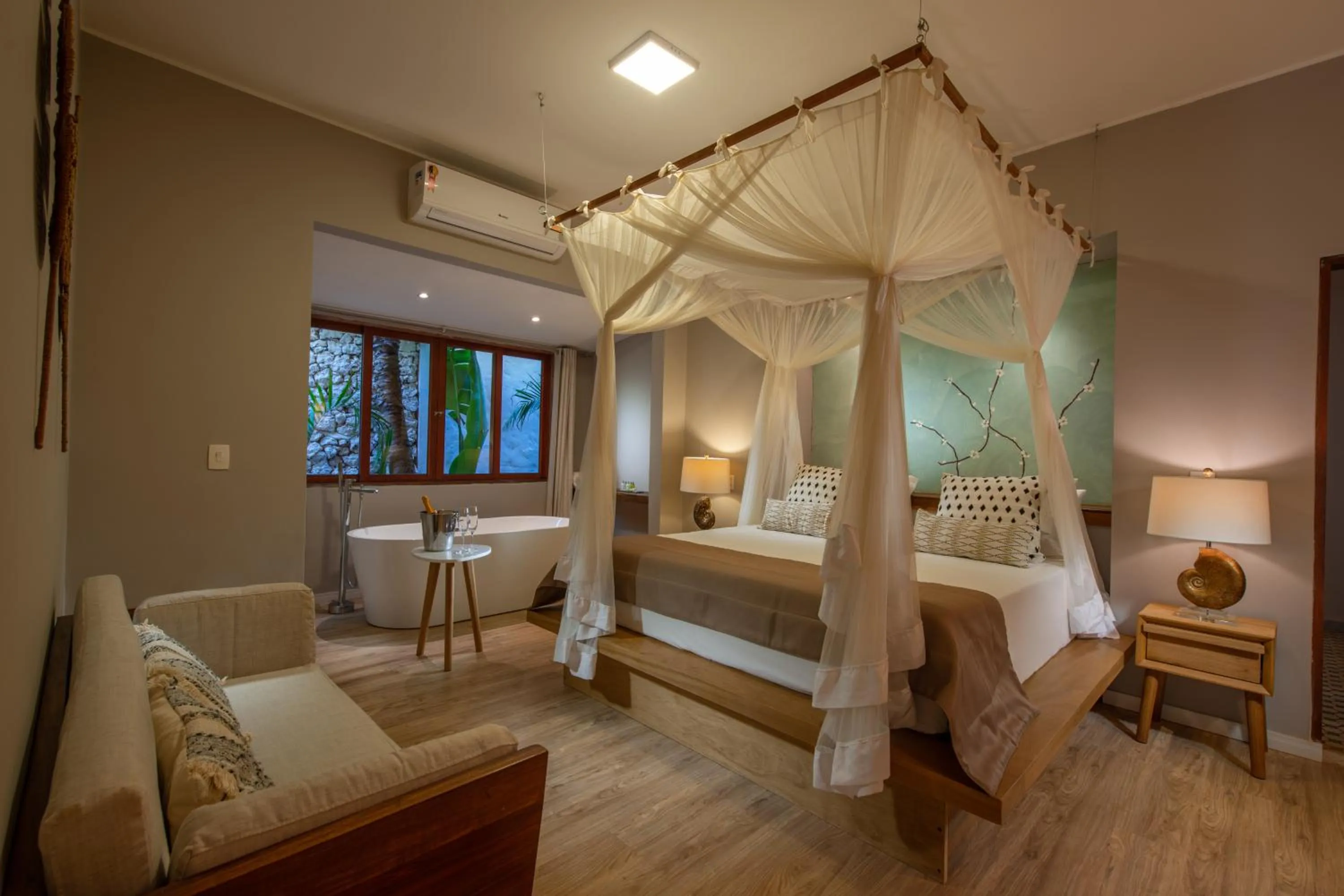 Decorative detail, Bed in Pousada Mi Secreto