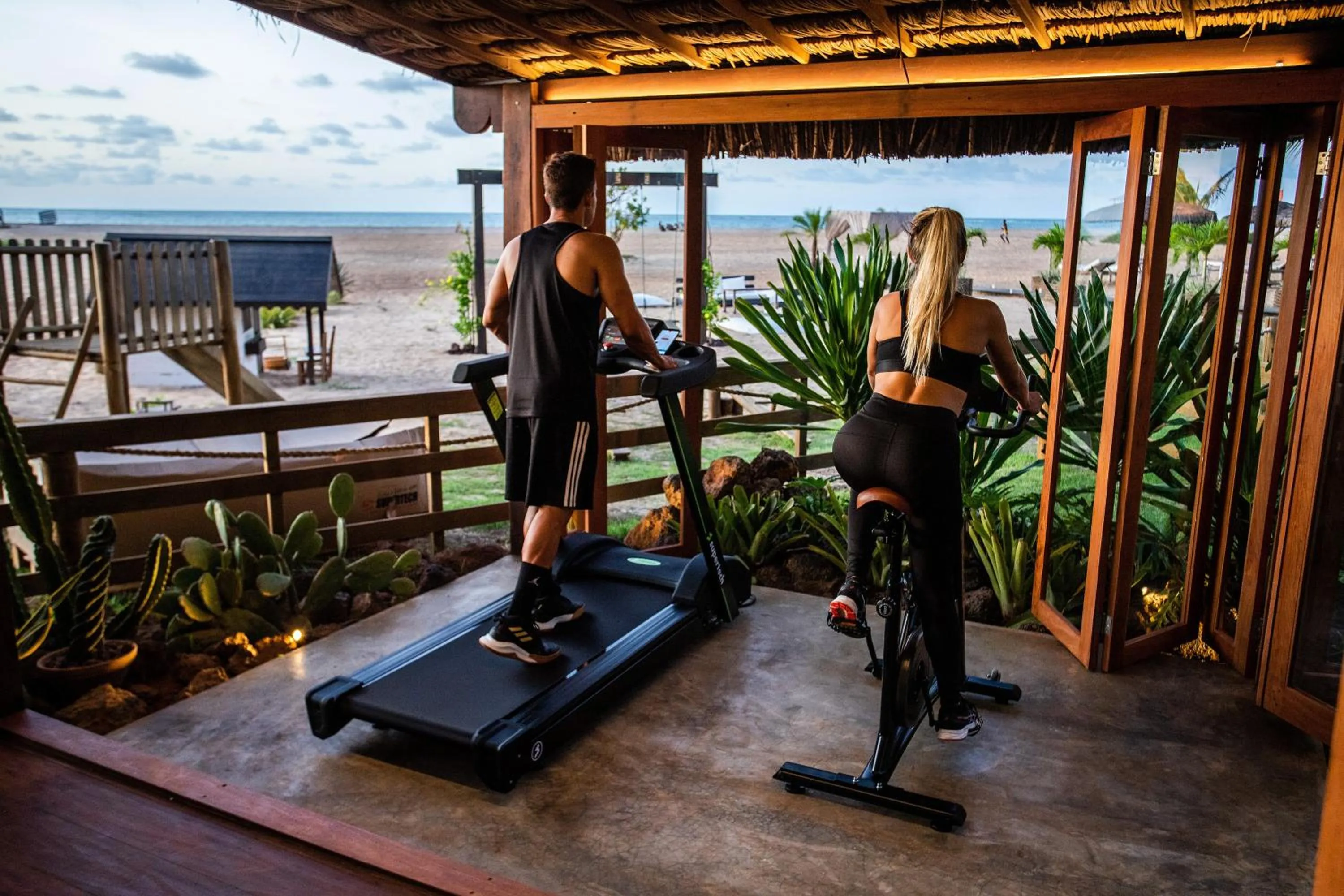 Fitness centre/facilities in Pousada Mi Secreto