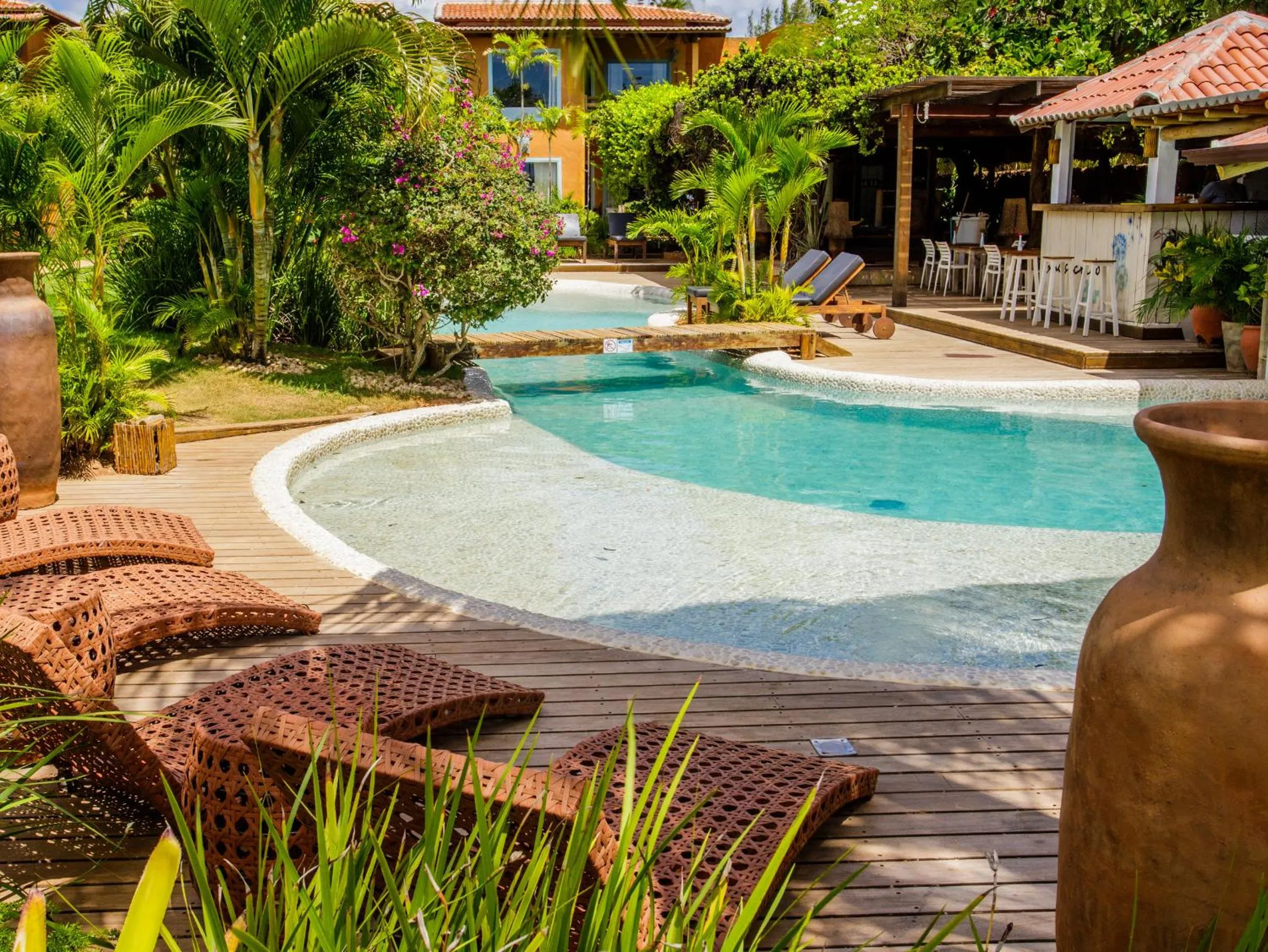 Swimming pool in Pousada Mi Secreto