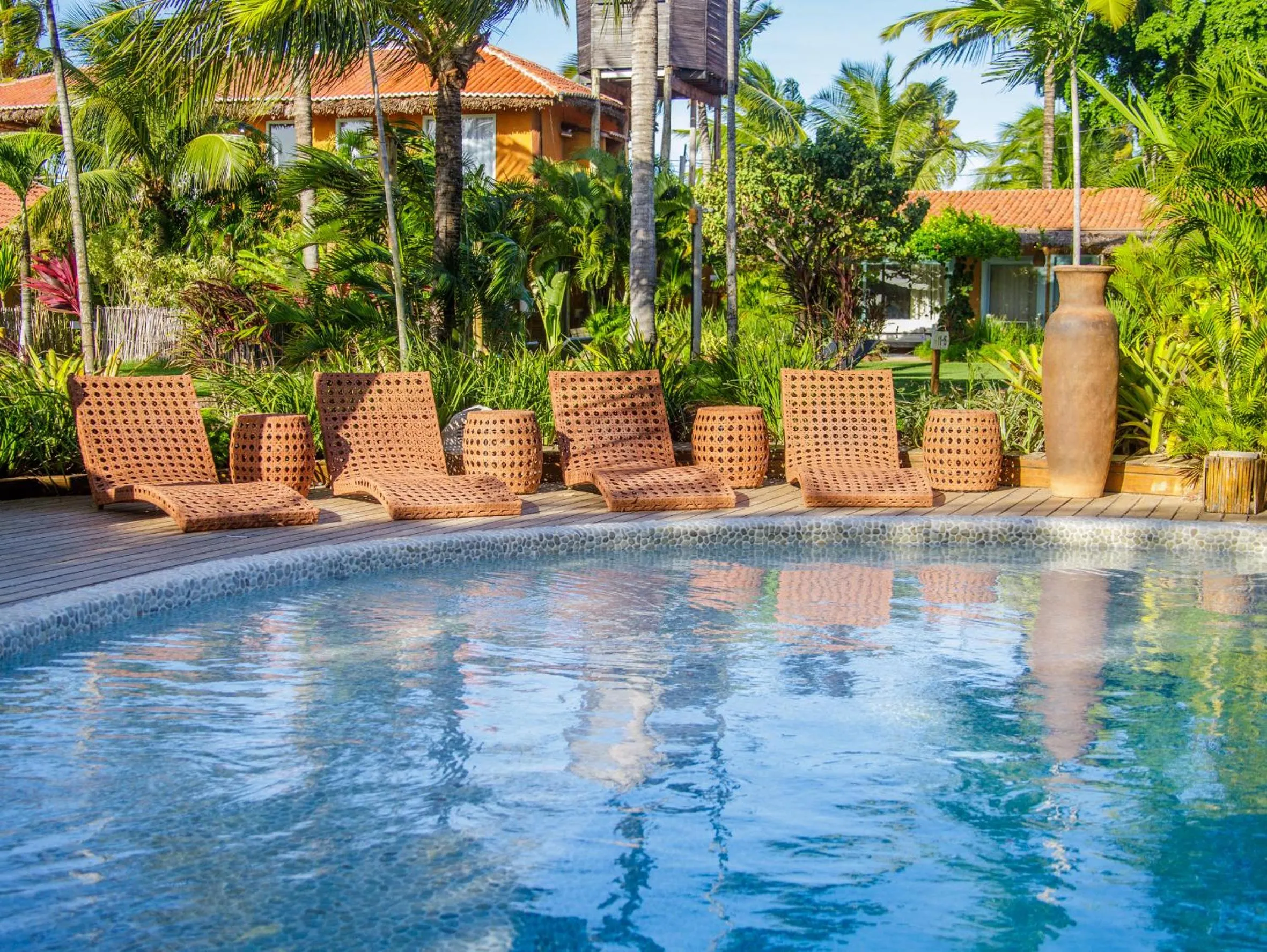 Swimming pool in Pousada Mi Secreto