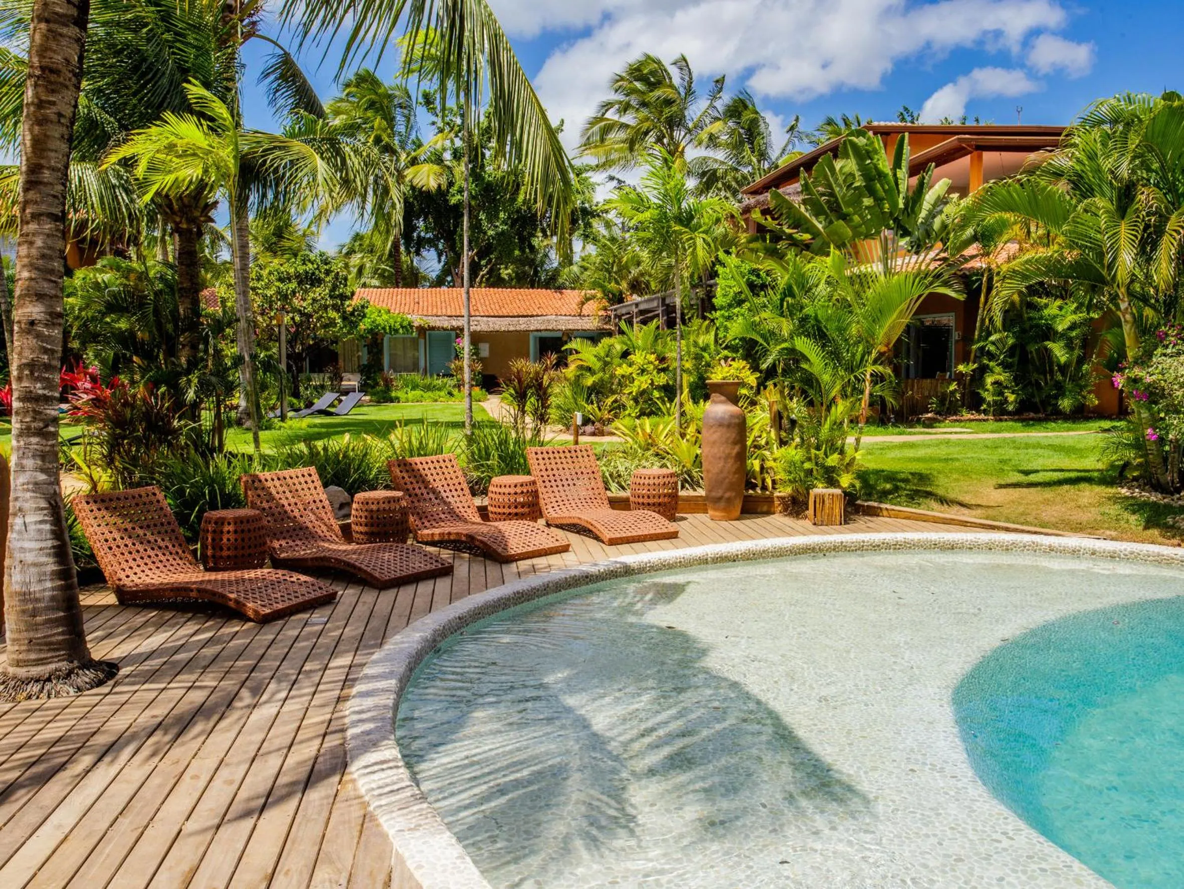 Swimming pool in Pousada Mi Secreto