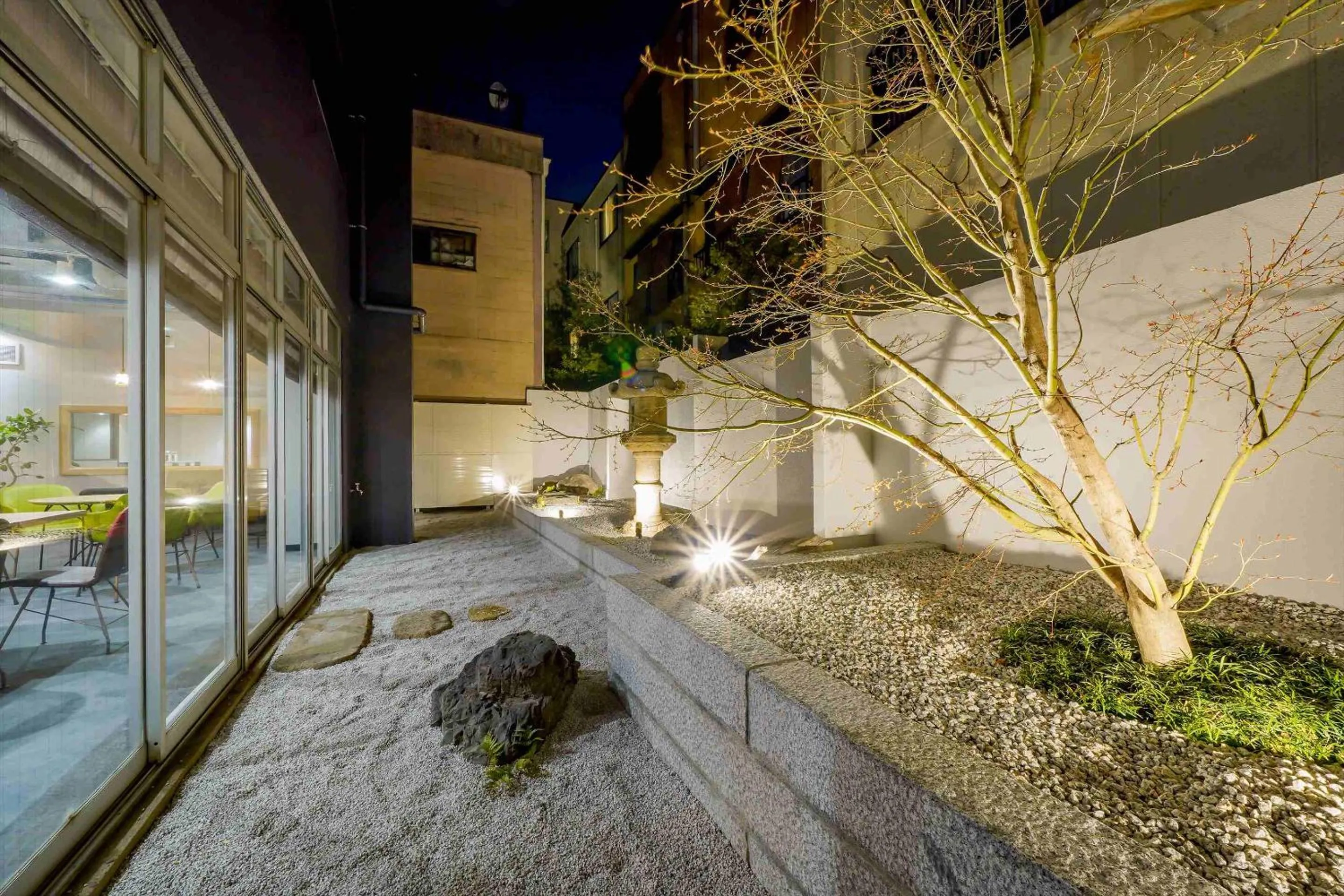 Garden in RESI STAY Heart