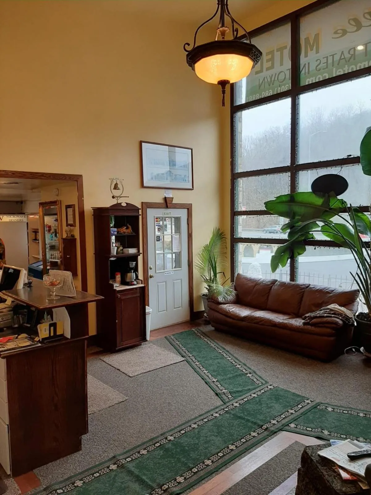 Lobby or reception in Clarysville Motel