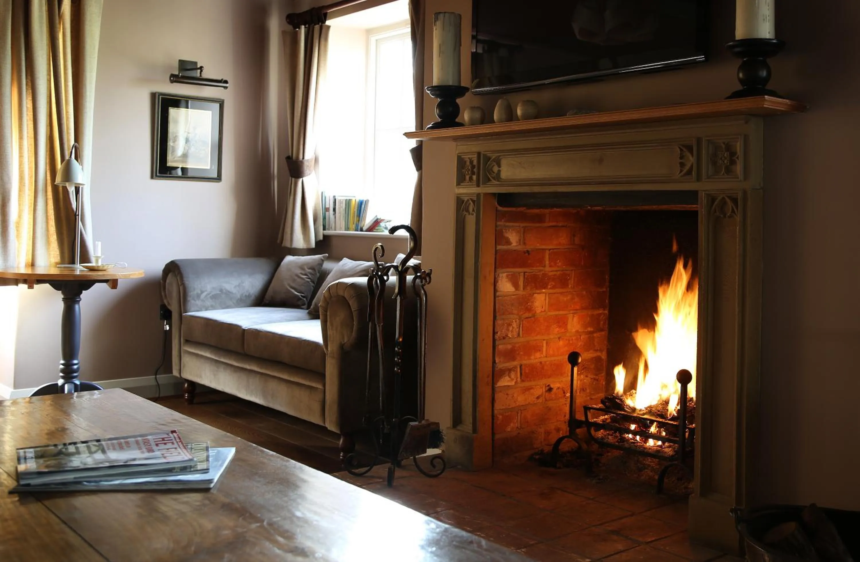 Living room in The Museum Inn