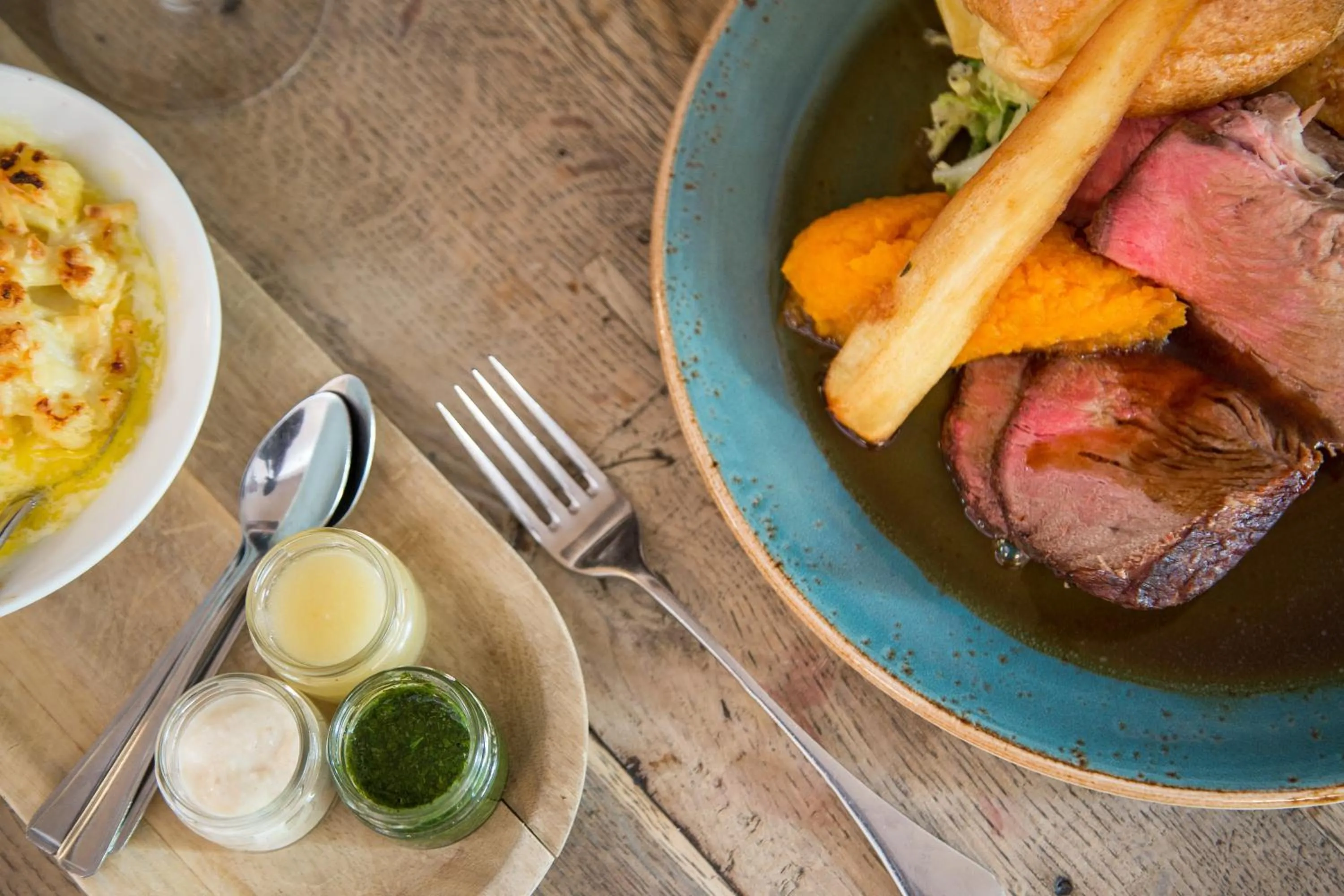 Food close-up in The Museum Inn