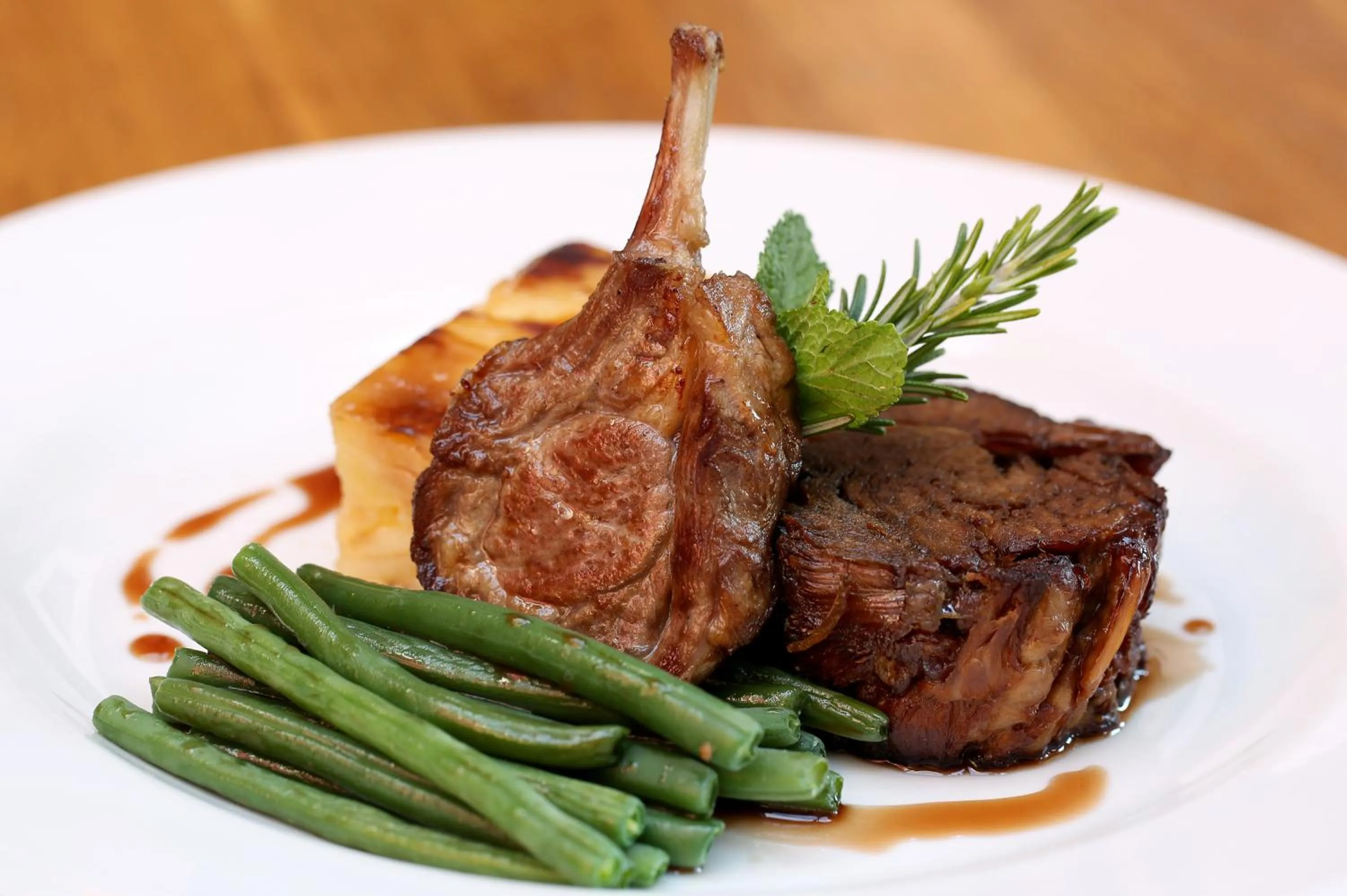 Food close-up in The Museum Inn