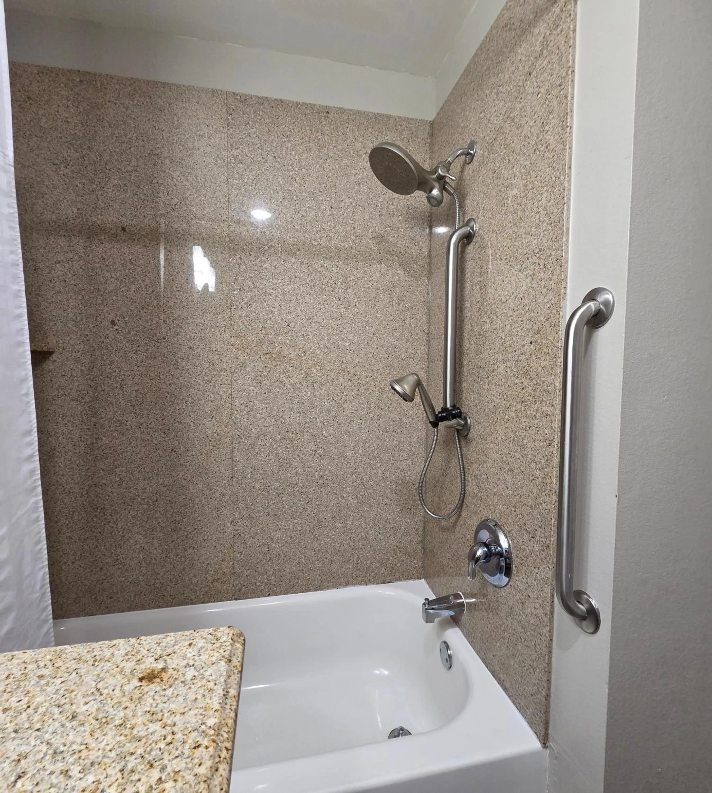 Shower in La Quinta by Wyndham Huntsville Airport Madison