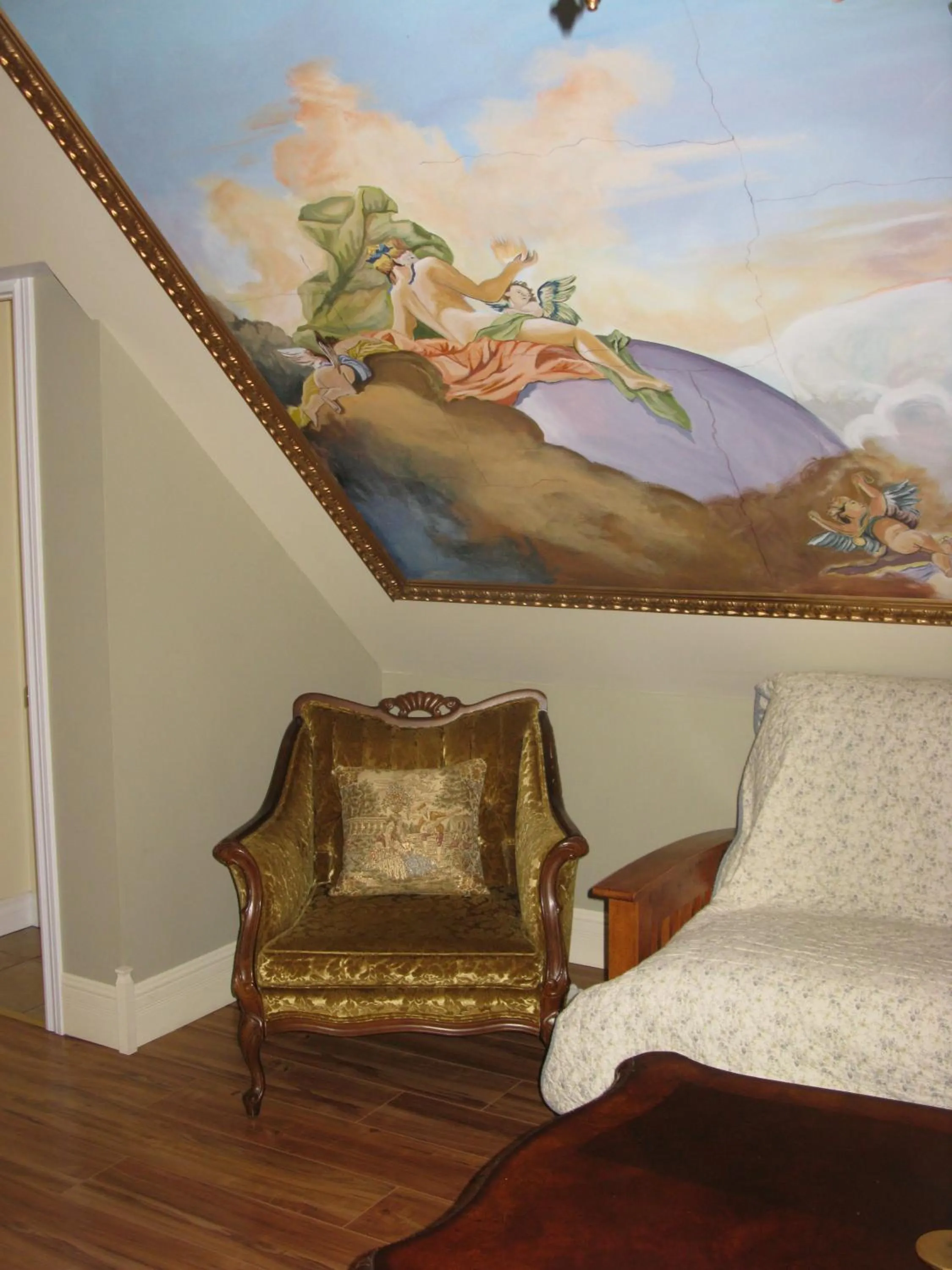 Living room in Auberge Marquis de Montcalm