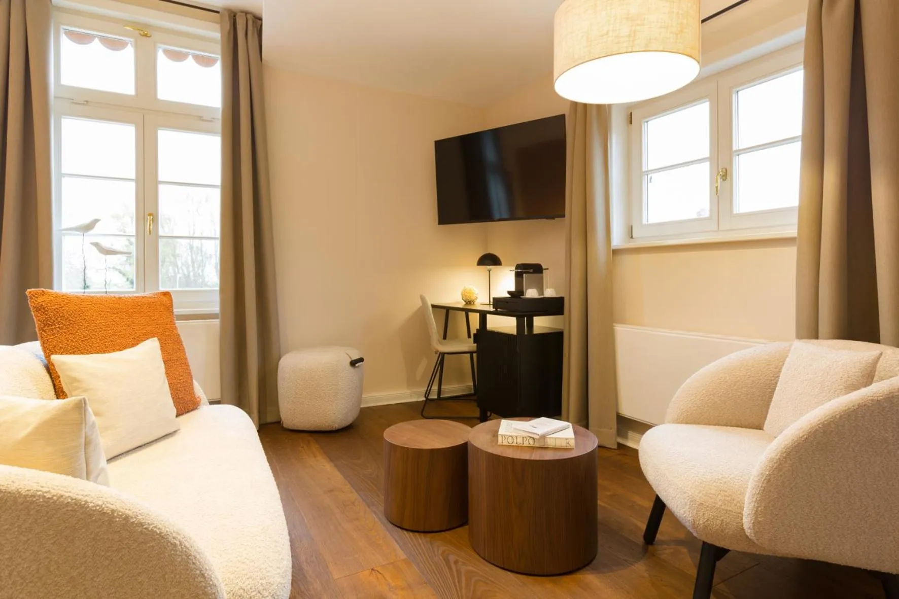 TV and multimedia in Hotel Künstlerquartier Seezeichen