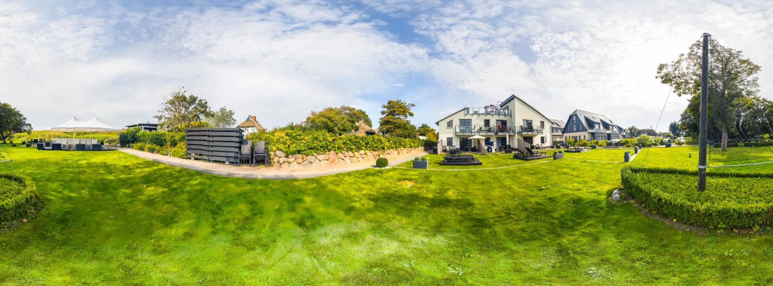 Garden in Hotel Künstlerquartier Seezeichen