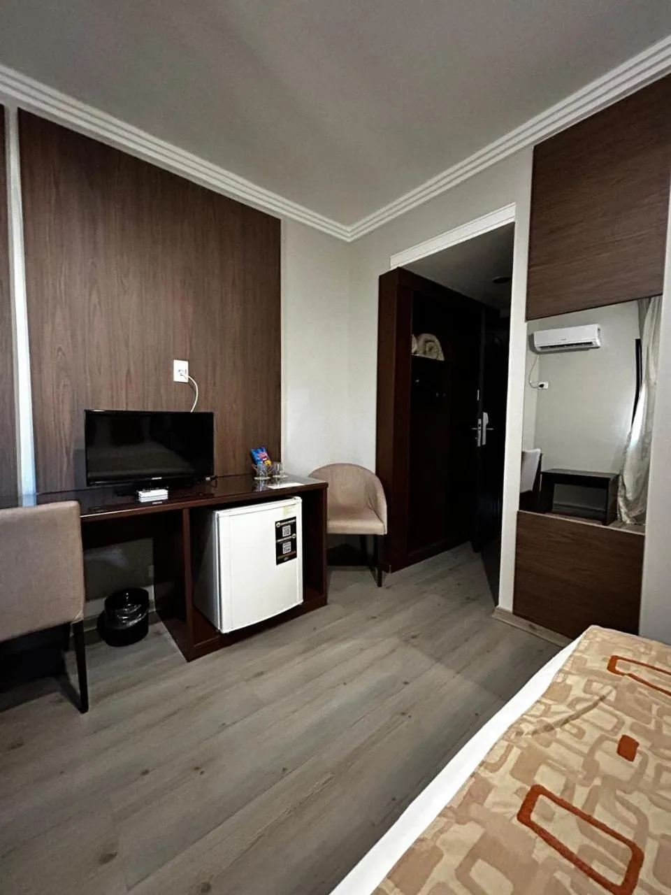 Bedroom, Bed in Class Hotel Guaxupé