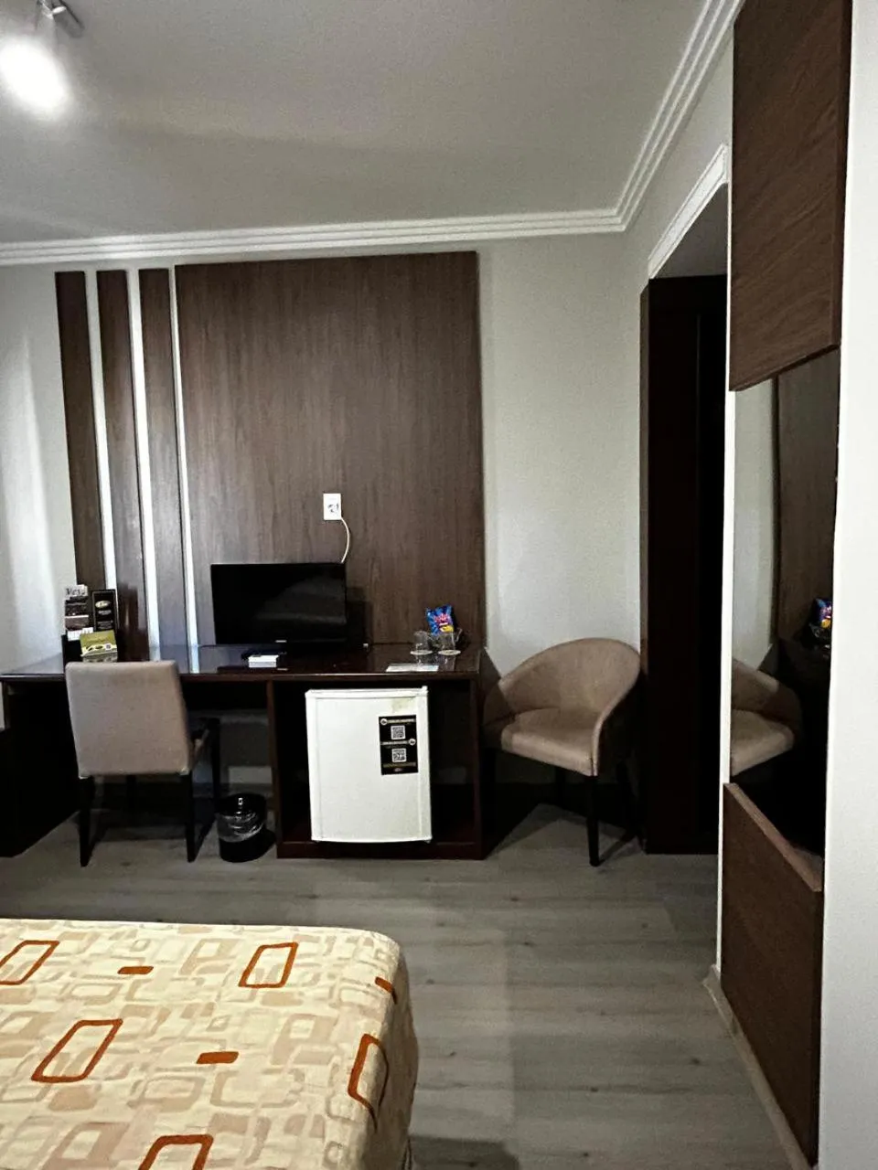 Bedroom, Bed in Class Hotel Guaxupé