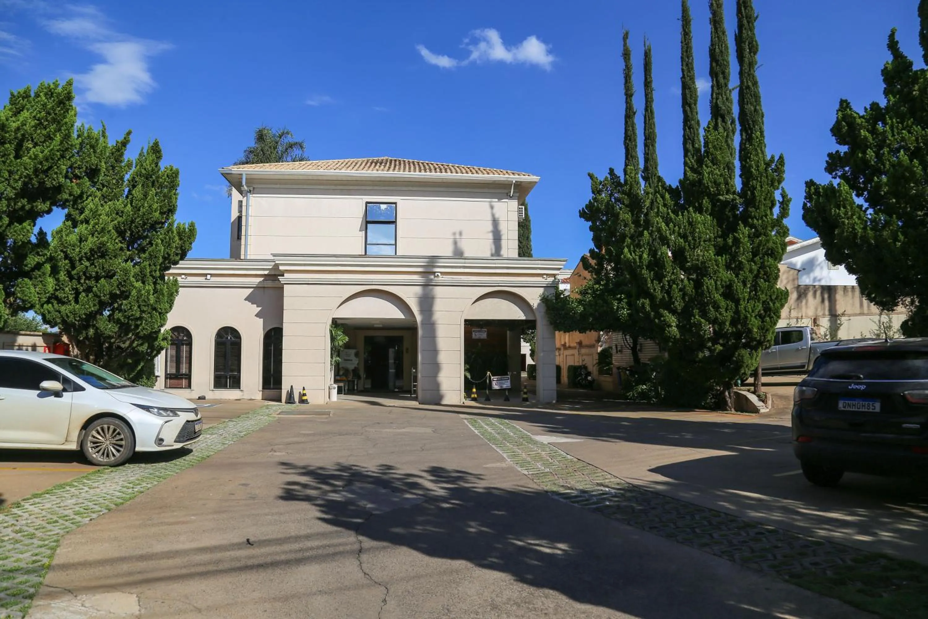 Facade/entrance in Class Hotel Guaxupé