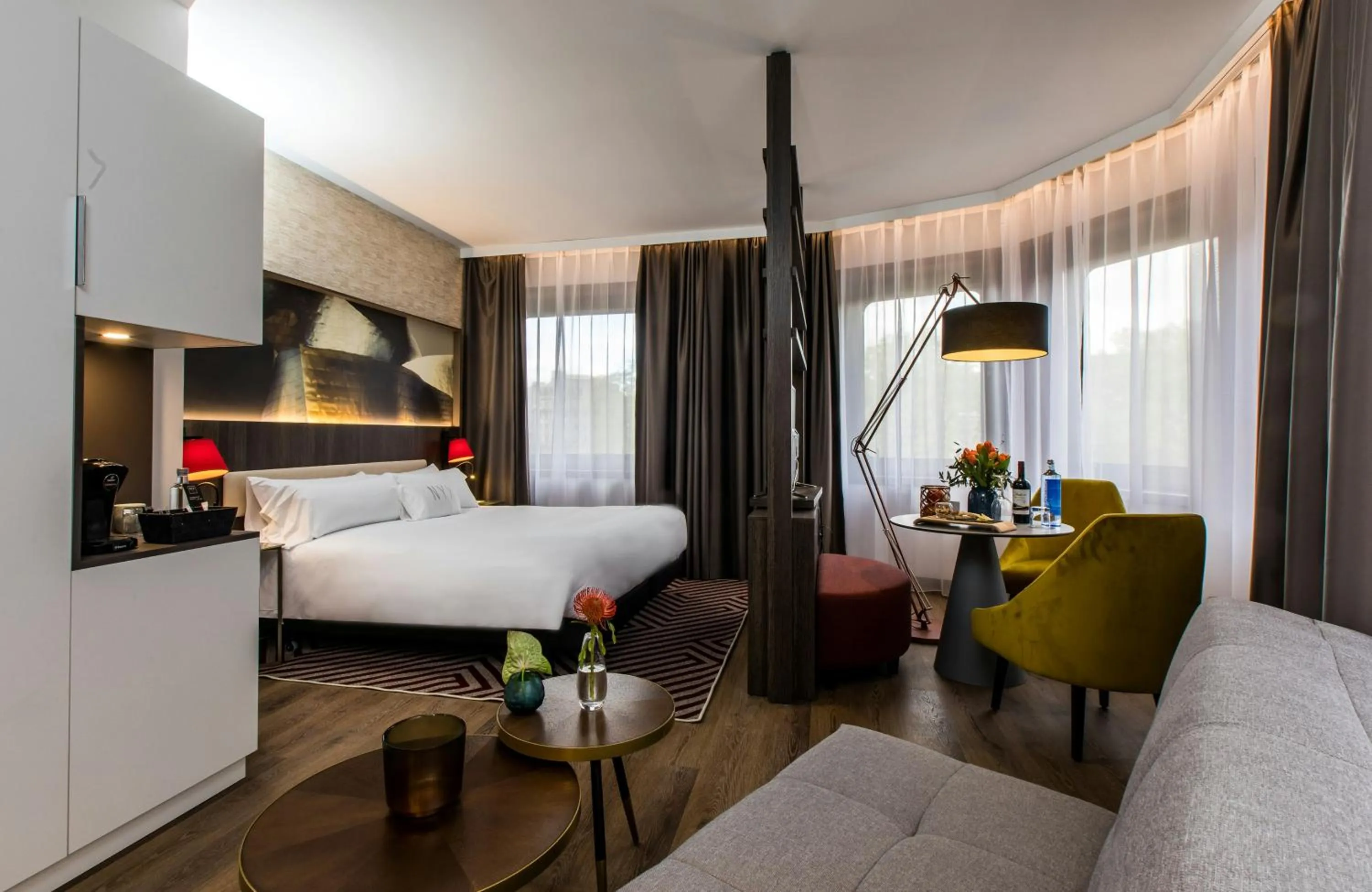 Photo of the whole room, Bed in NYX Hotel Bilbao by Leonardo Hotels