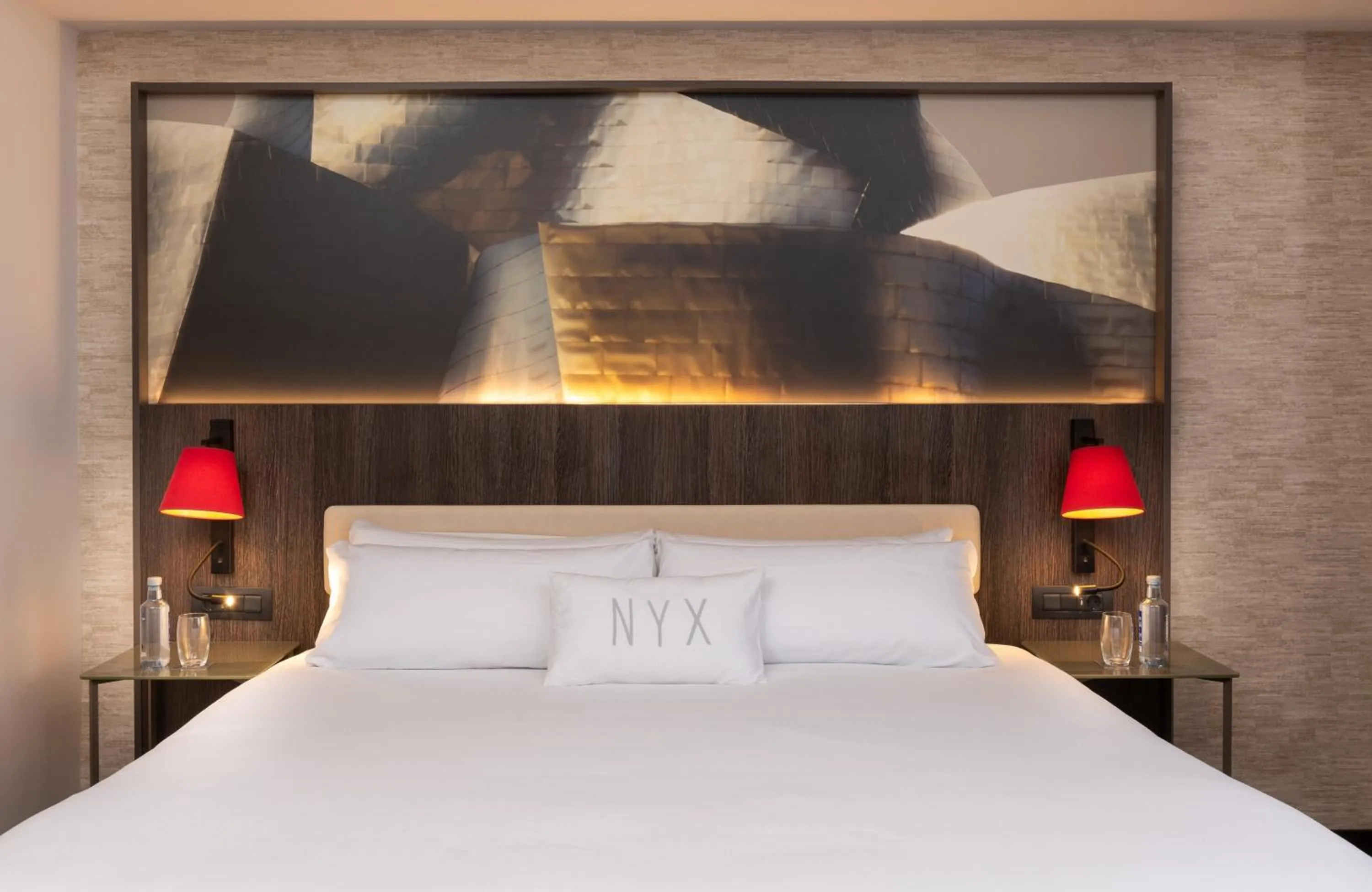 Photo of the whole room, Bed in NYX Hotel Bilbao by Leonardo Hotels