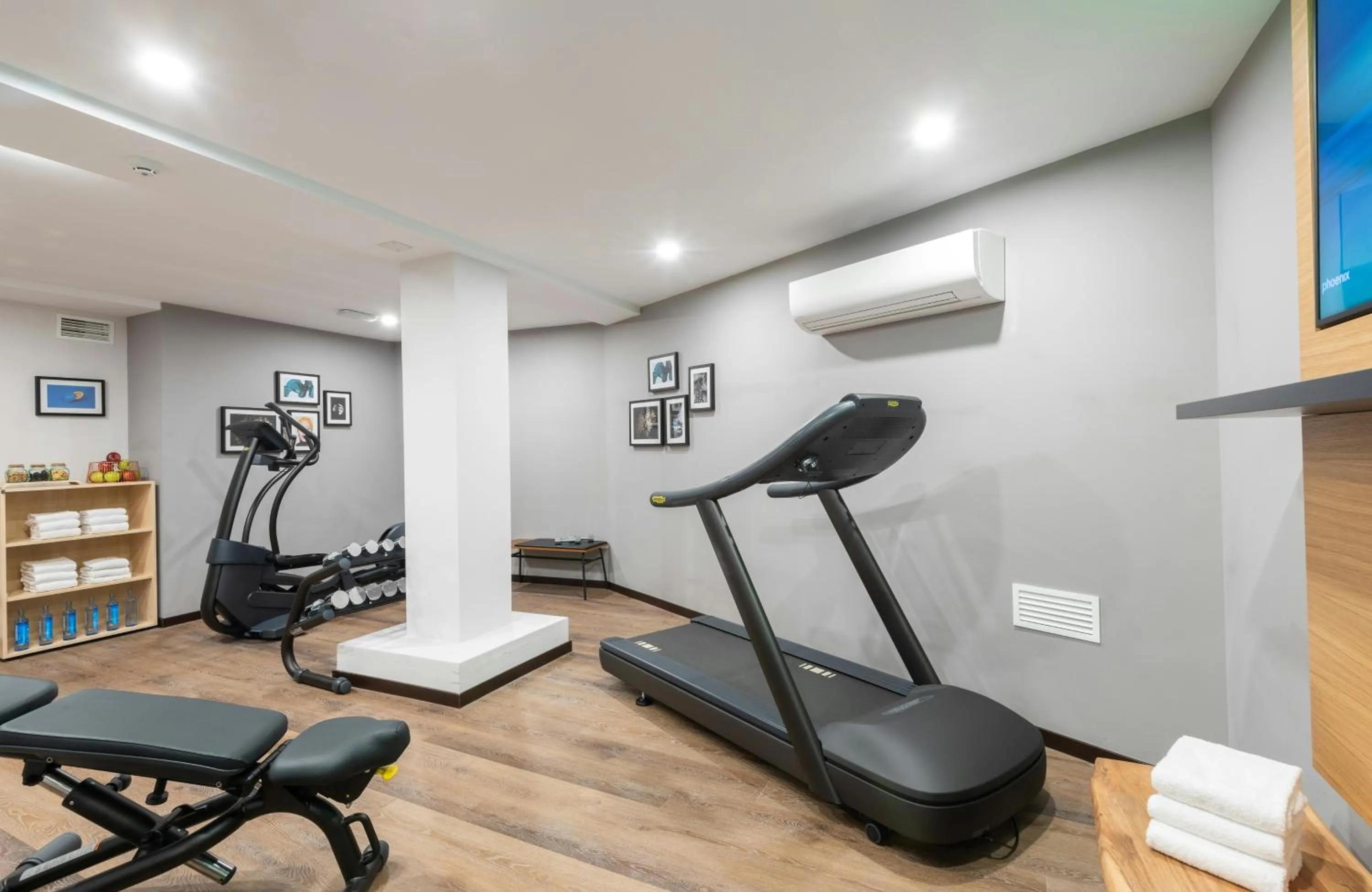 Fitness centre/facilities in NYX Hotel Bilbao by Leonardo Hotels