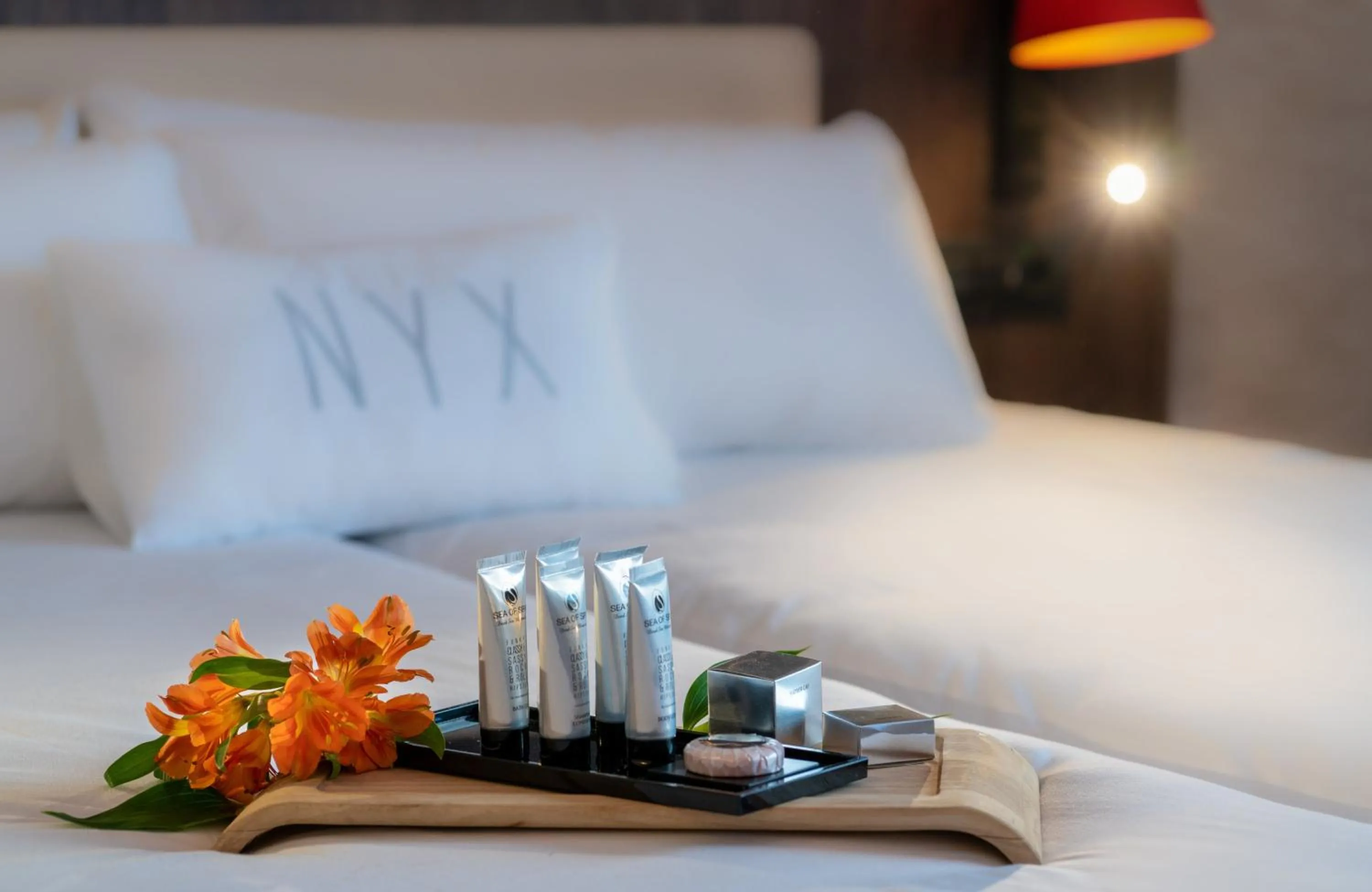 Photo of the whole room, Bed in NYX Hotel Bilbao by Leonardo Hotels