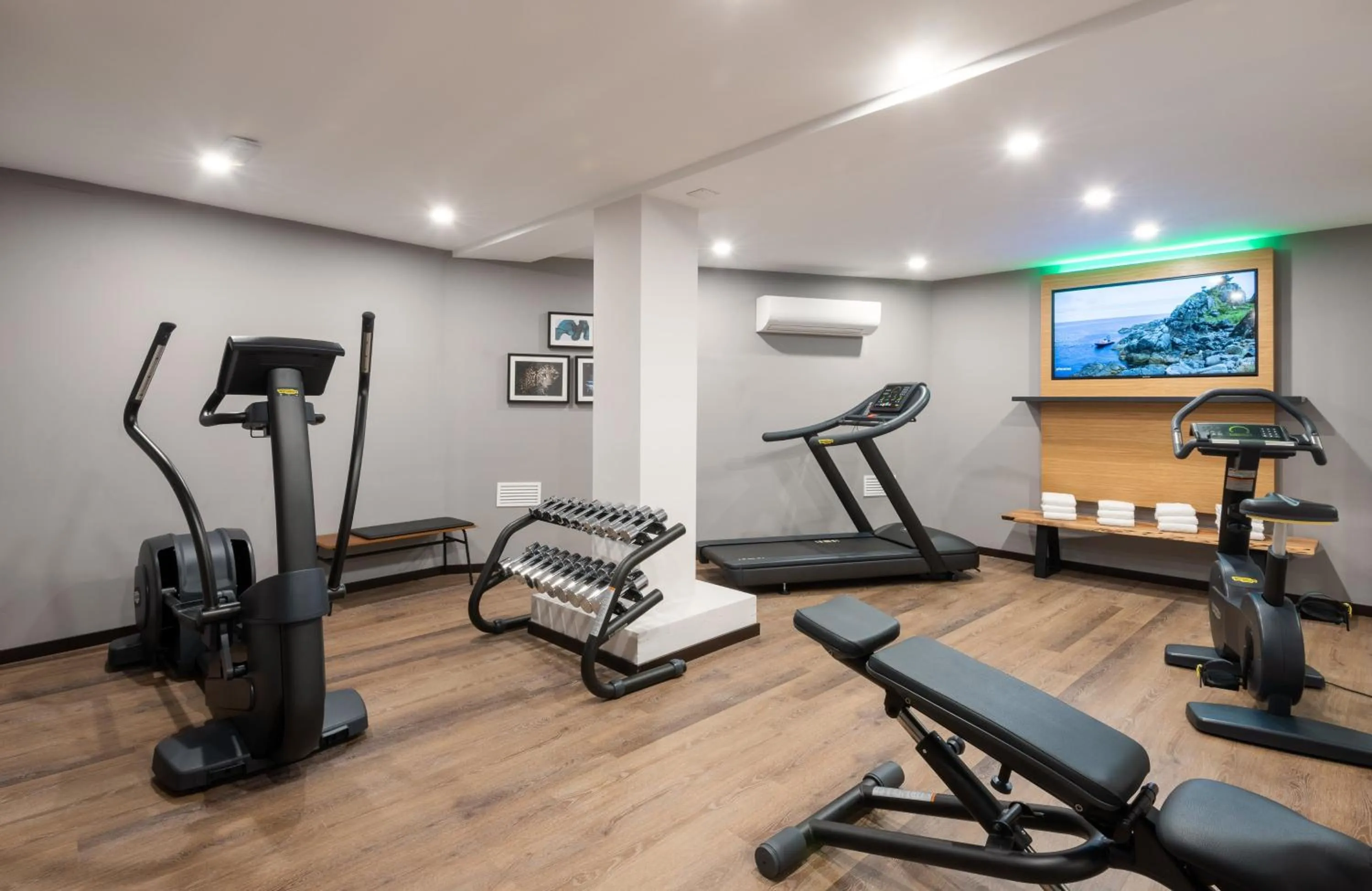 Fitness centre/facilities in NYX Hotel Bilbao by Leonardo Hotels