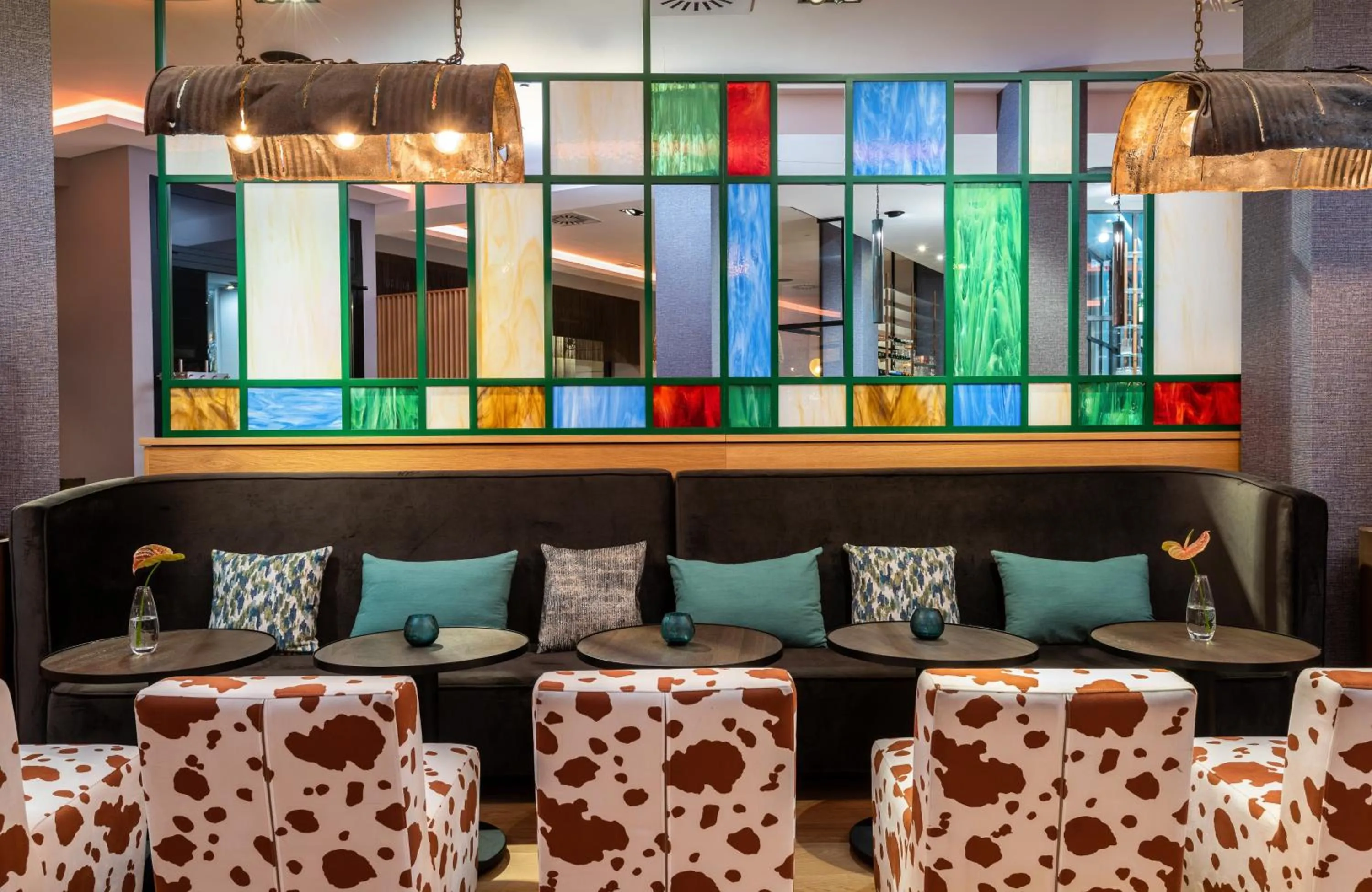 Lobby or reception in NYX Hotel Bilbao by Leonardo Hotels