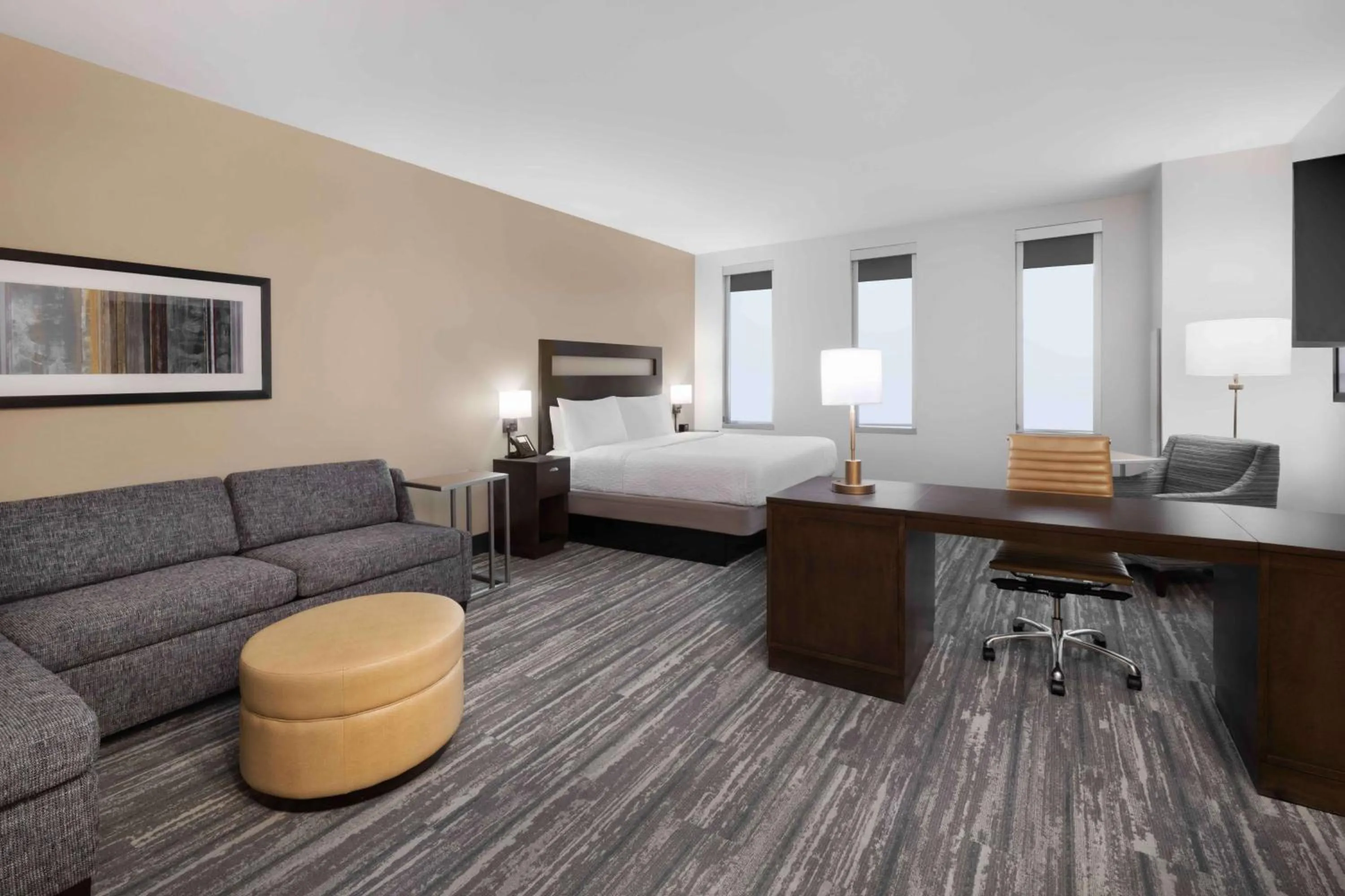 Bedroom, Bed in Hampton Inn & Suites Denver Downtown Convention Center