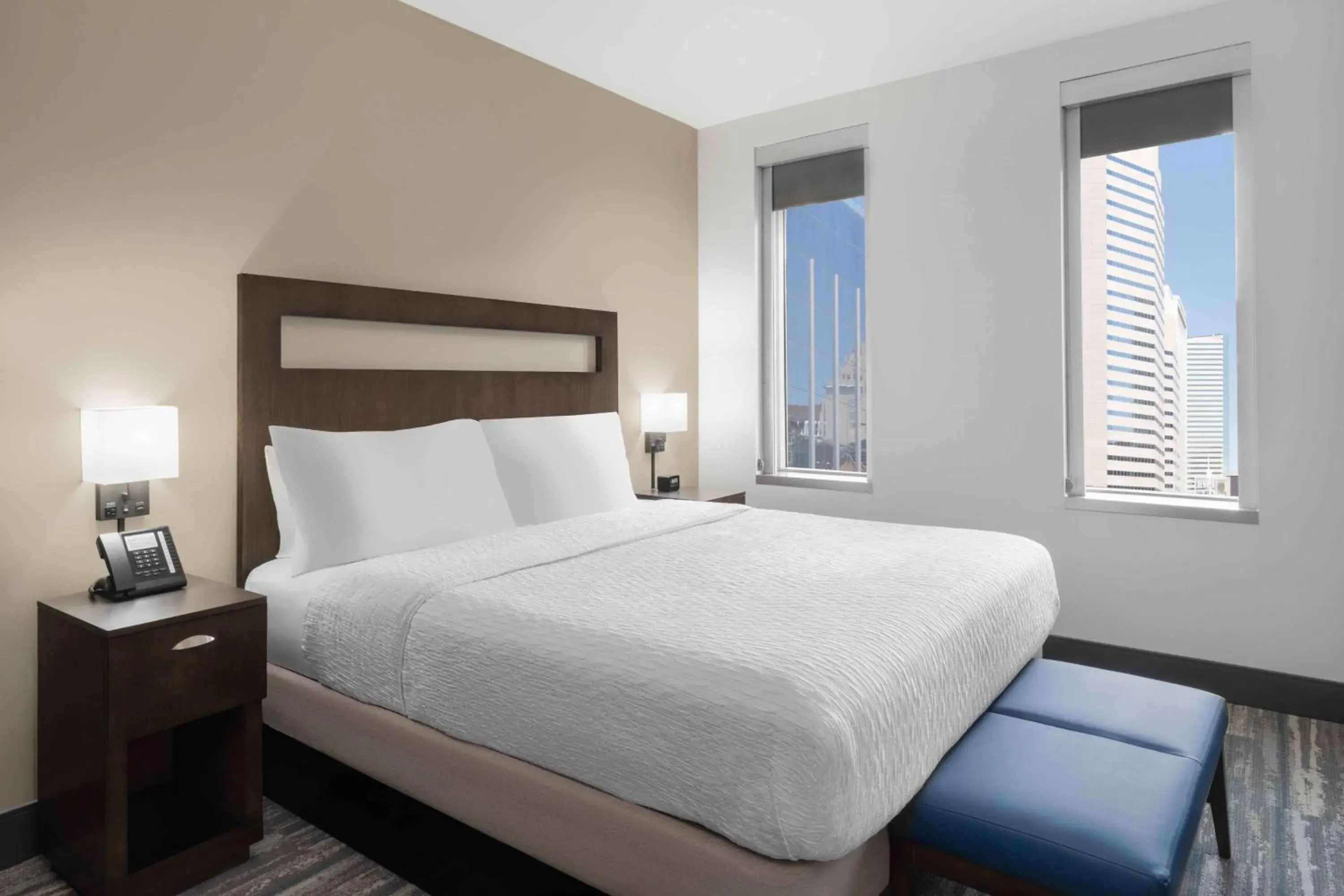 King Studio Suite with City View - Non-Smoking in Hampton Inn & Suites Denver Downtown Convention Center King Studio Suite with City View - Non-Smoking in Hampton Inn & Suites Denver Downtown Convention Center