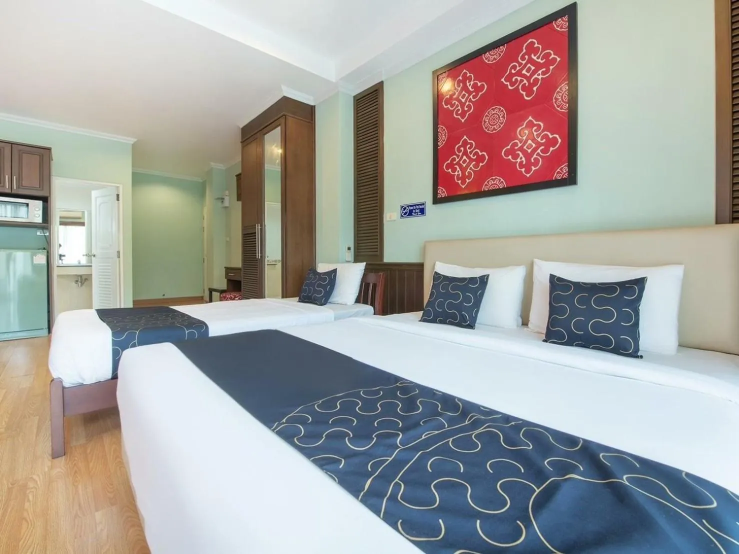 Bed in Blooming Hill Boutique Suites