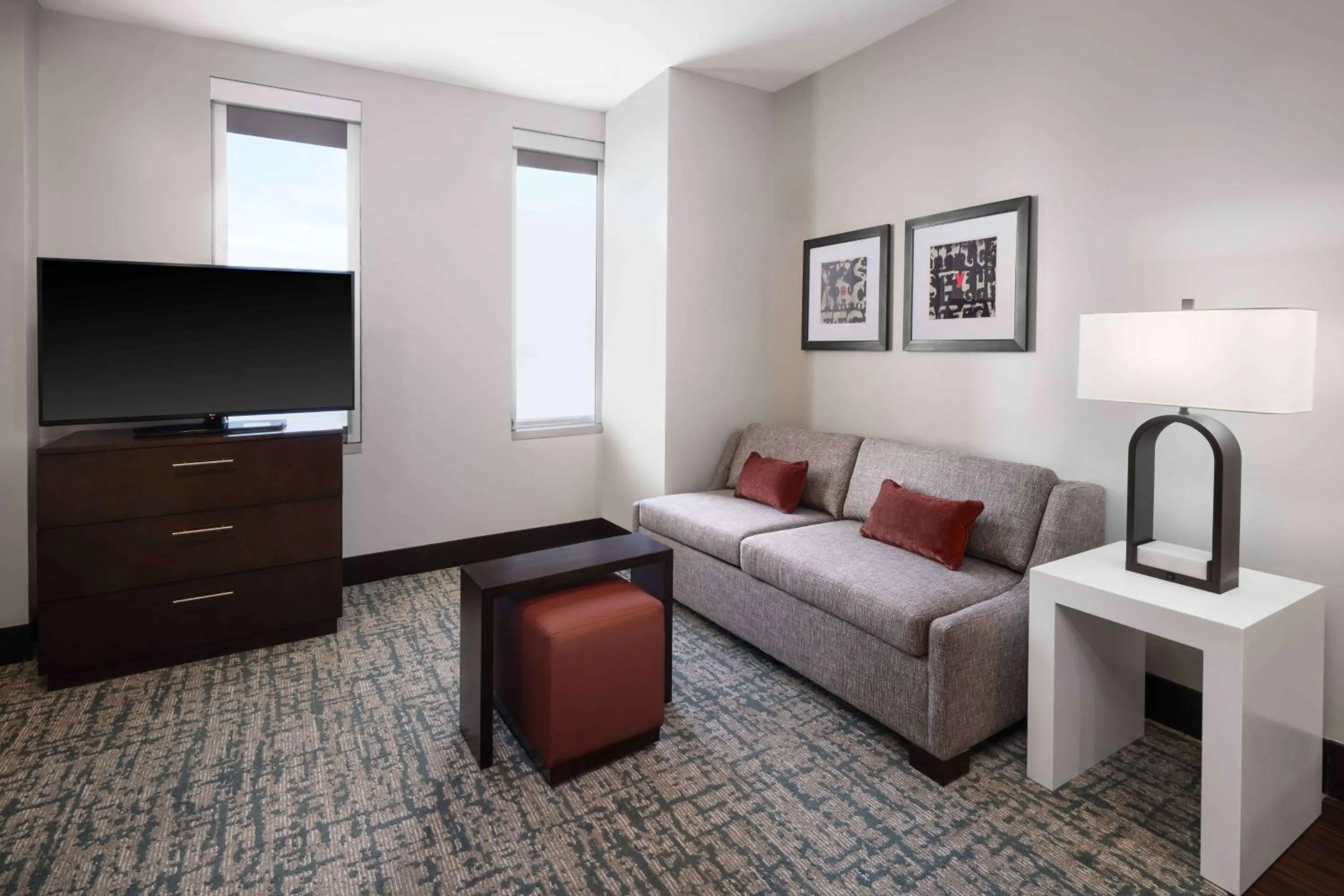 Living room in Homewood Suites- Denver Downtown Convention Center