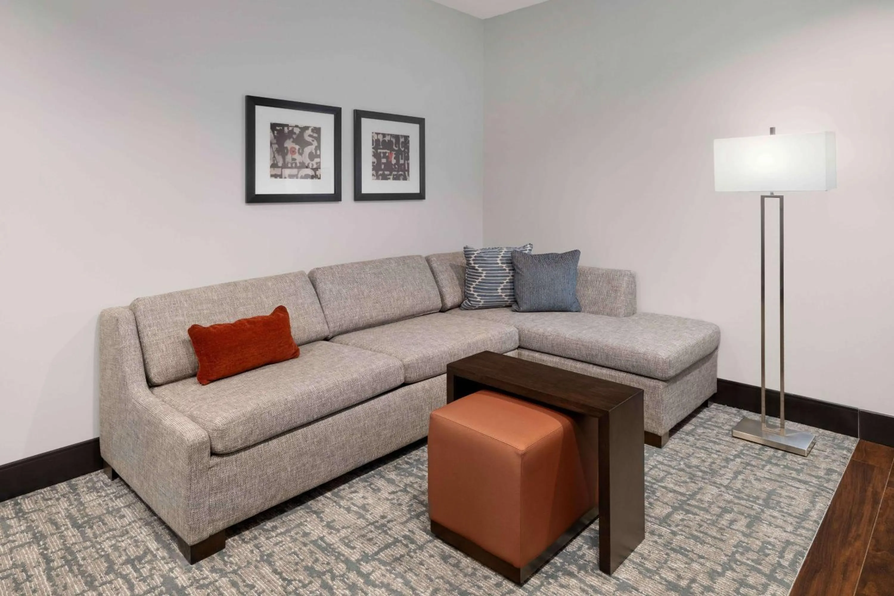 Living room in Homewood Suites- Denver Downtown Convention Center