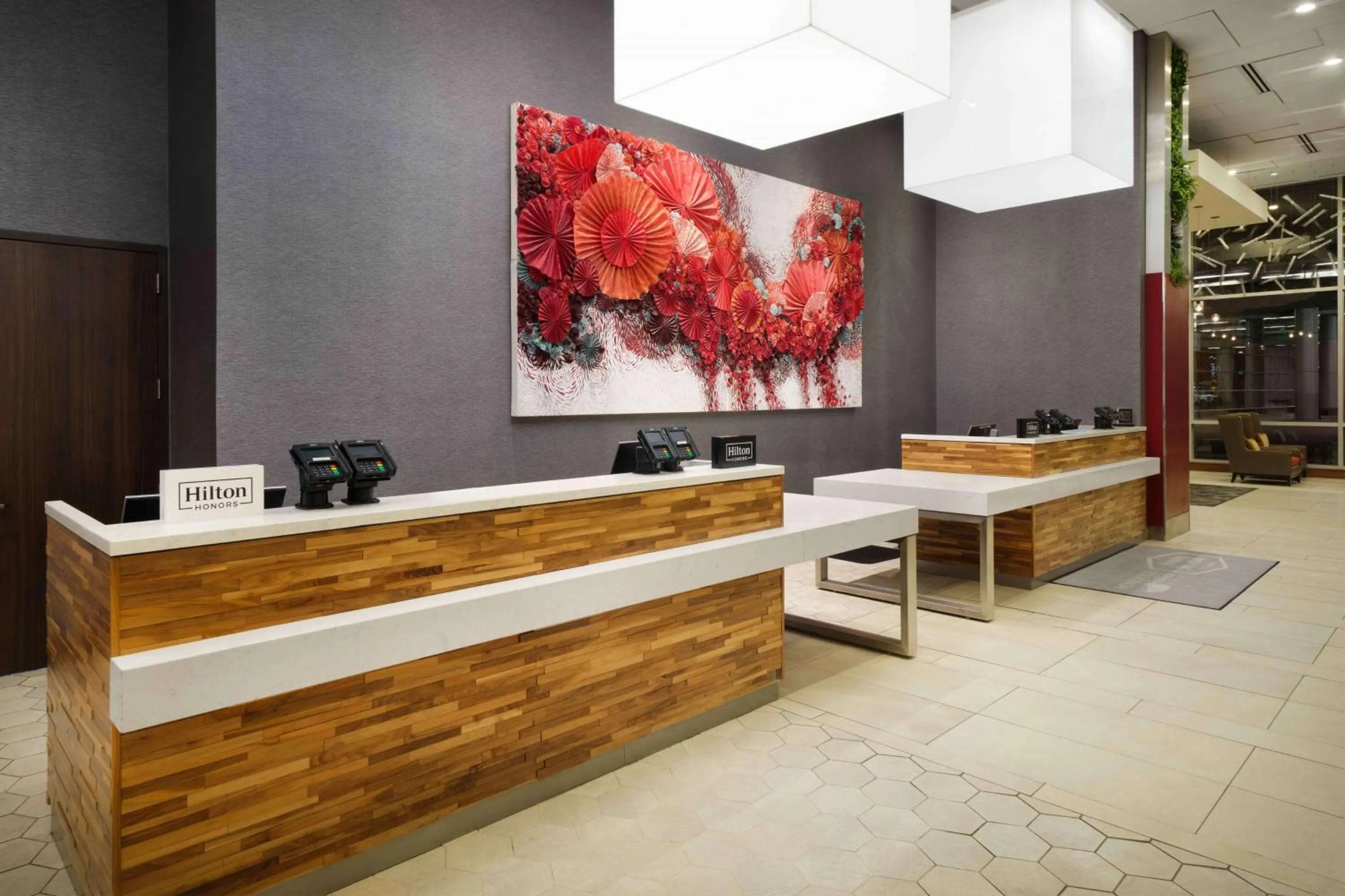 Lobby or reception in Homewood Suites- Denver Downtown Convention Center