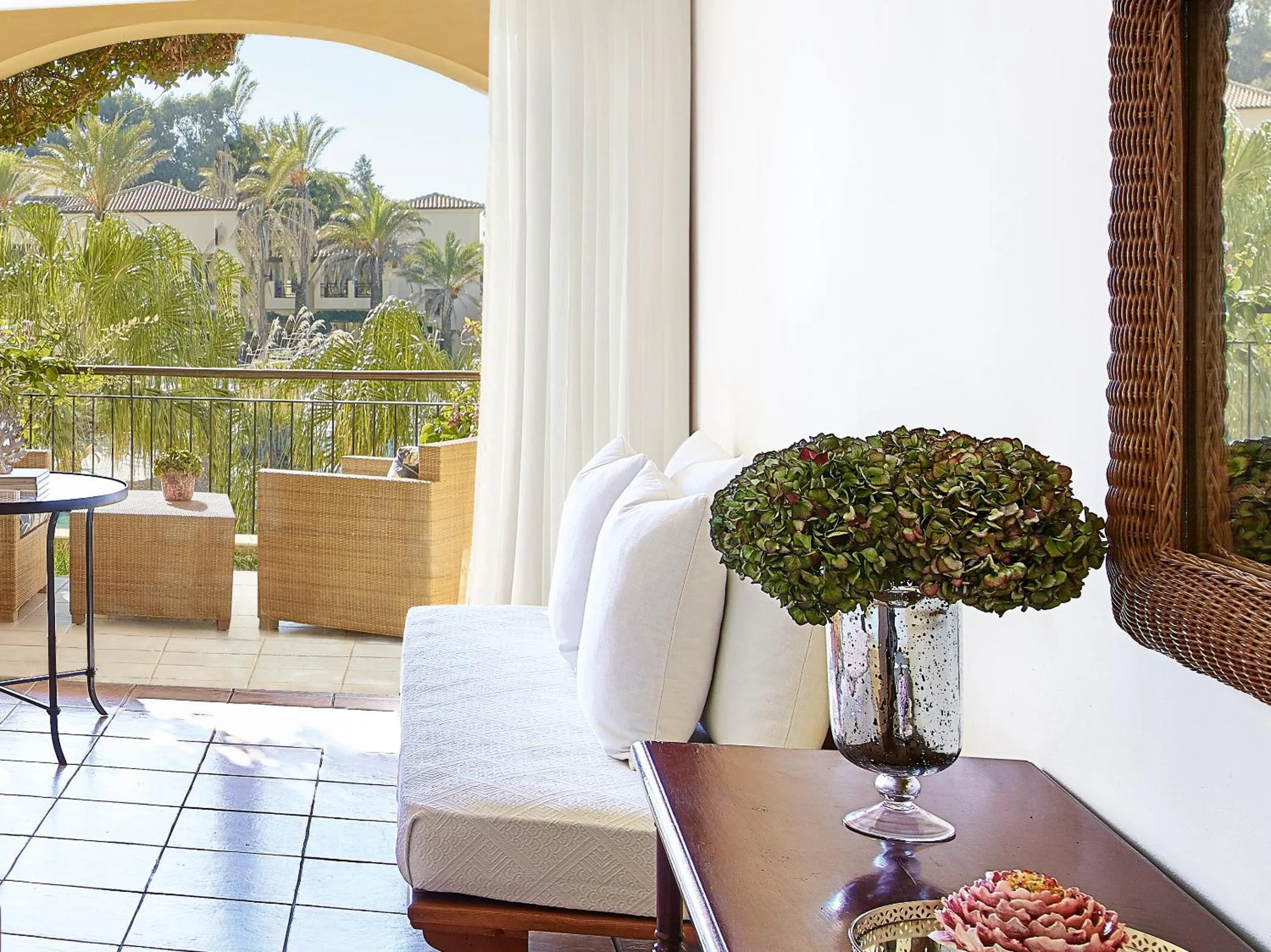 Balcony/Terrace in Grecotel LUXME Oasis at Riviera Olympia & Aqua Park