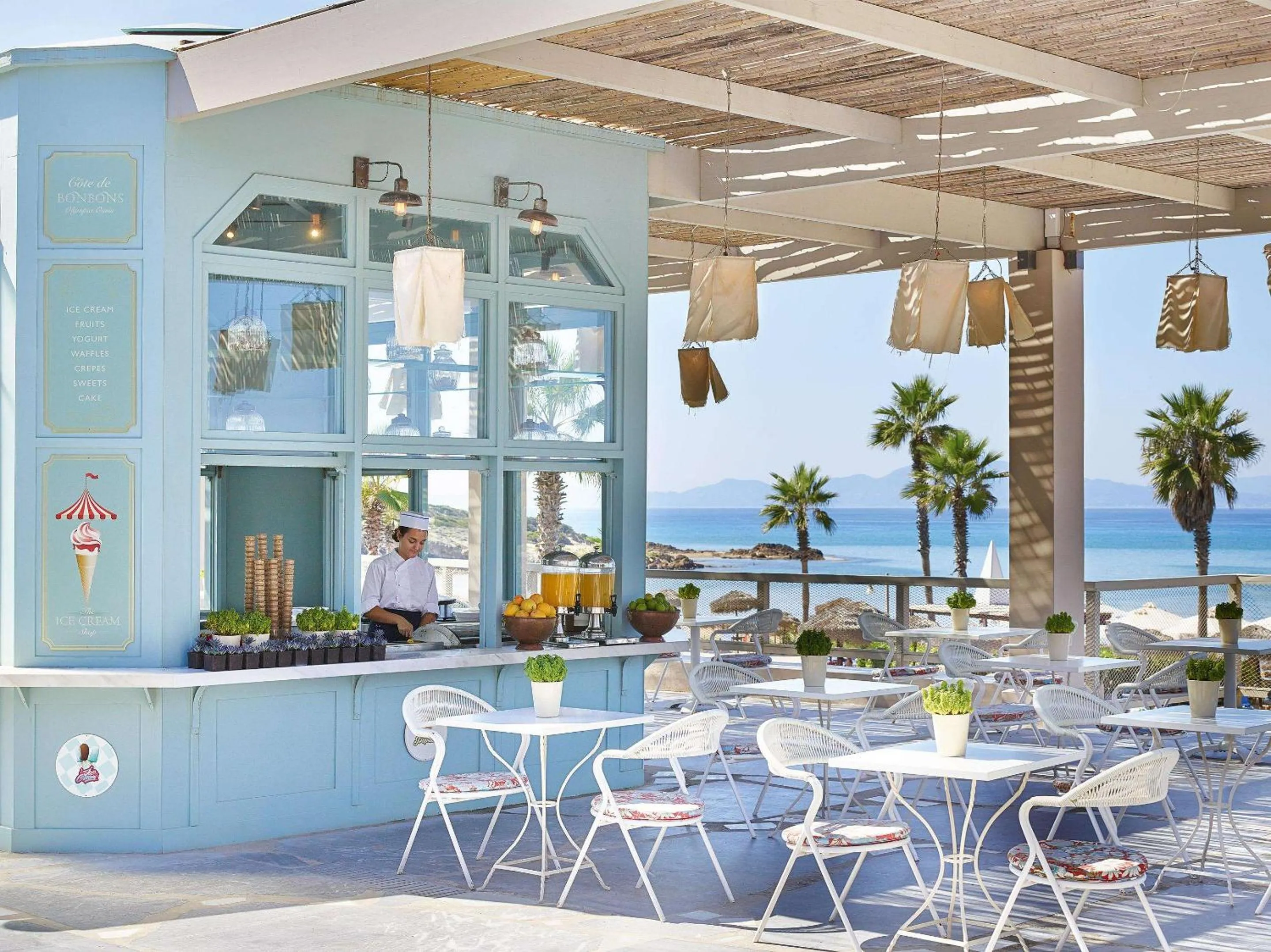 Restaurant/places to eat in Grecotel LUXME Oasis at Riviera Olympia & Aqua Park