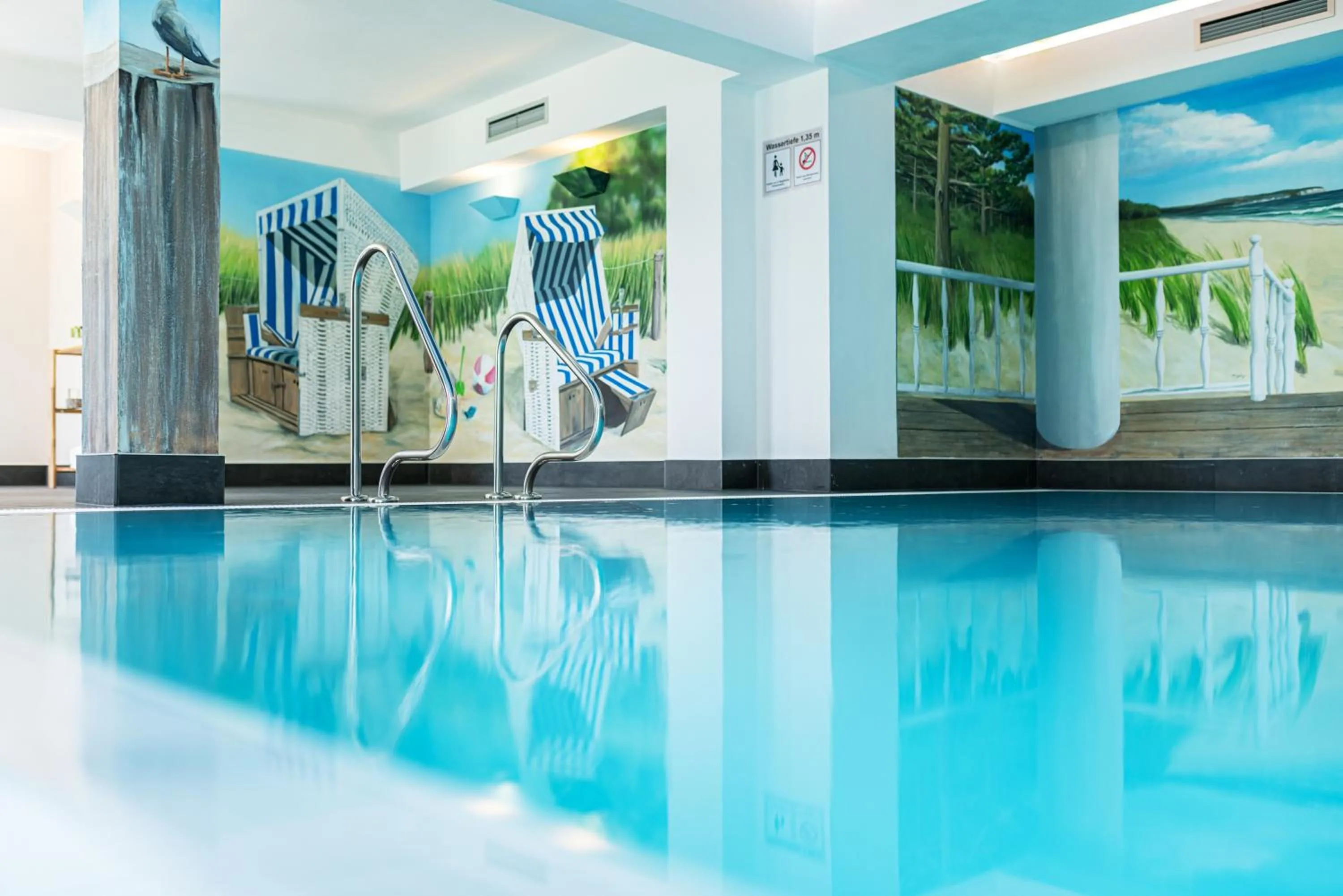 Swimming pool in AKZENT Apartmenthotel Binz