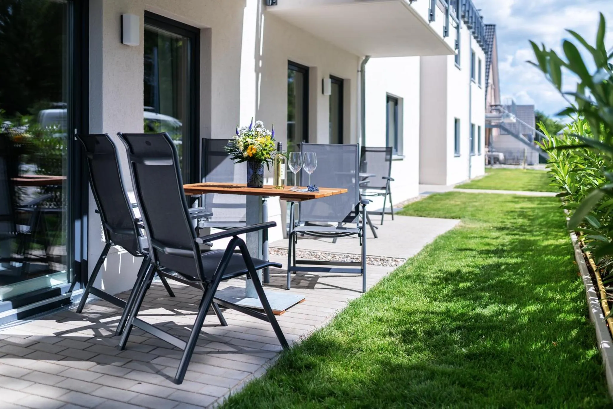 Balcony/Terrace in AKZENT Apartmenthotel Binz