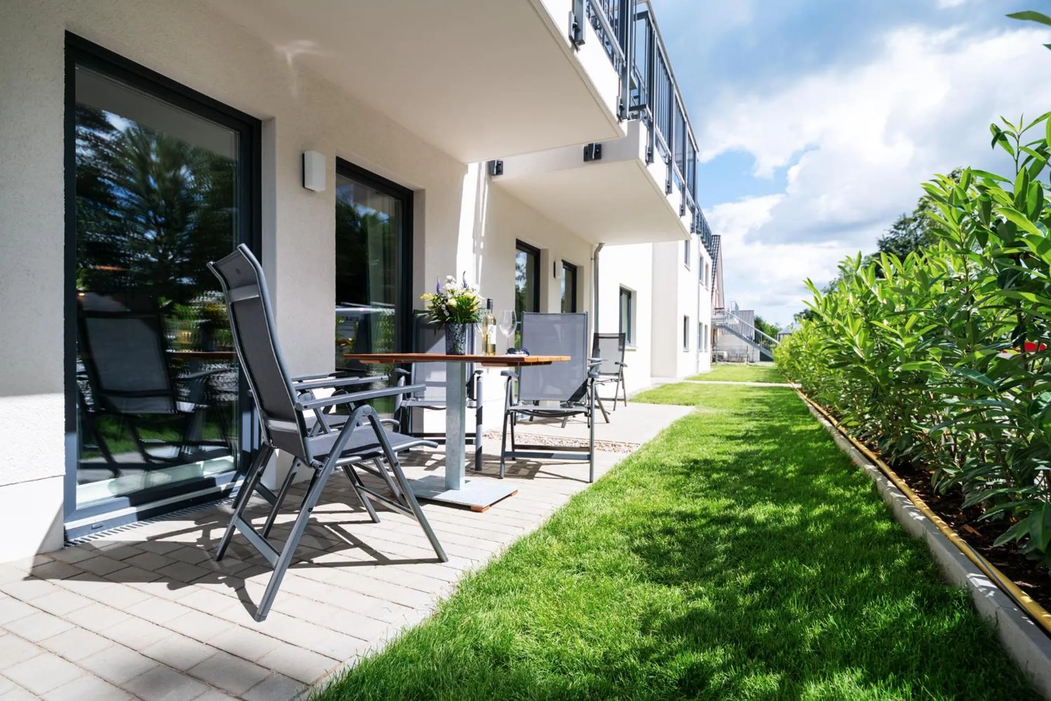 Balcony/Terrace in AKZENT Apartmenthotel Binz