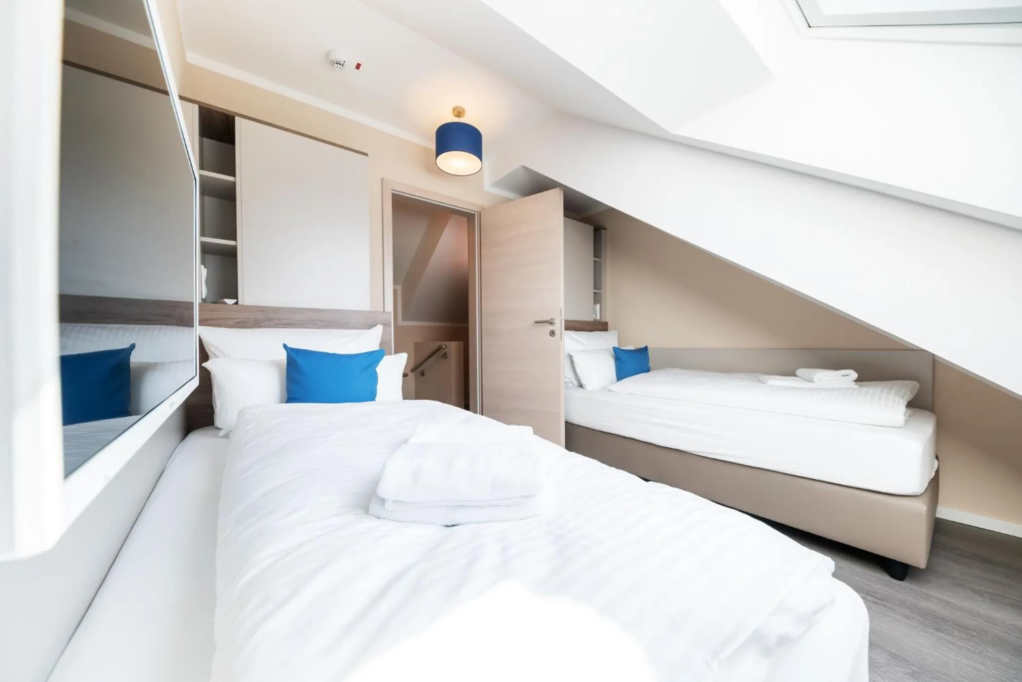 Bed in AKZENT Apartmenthotel Binz