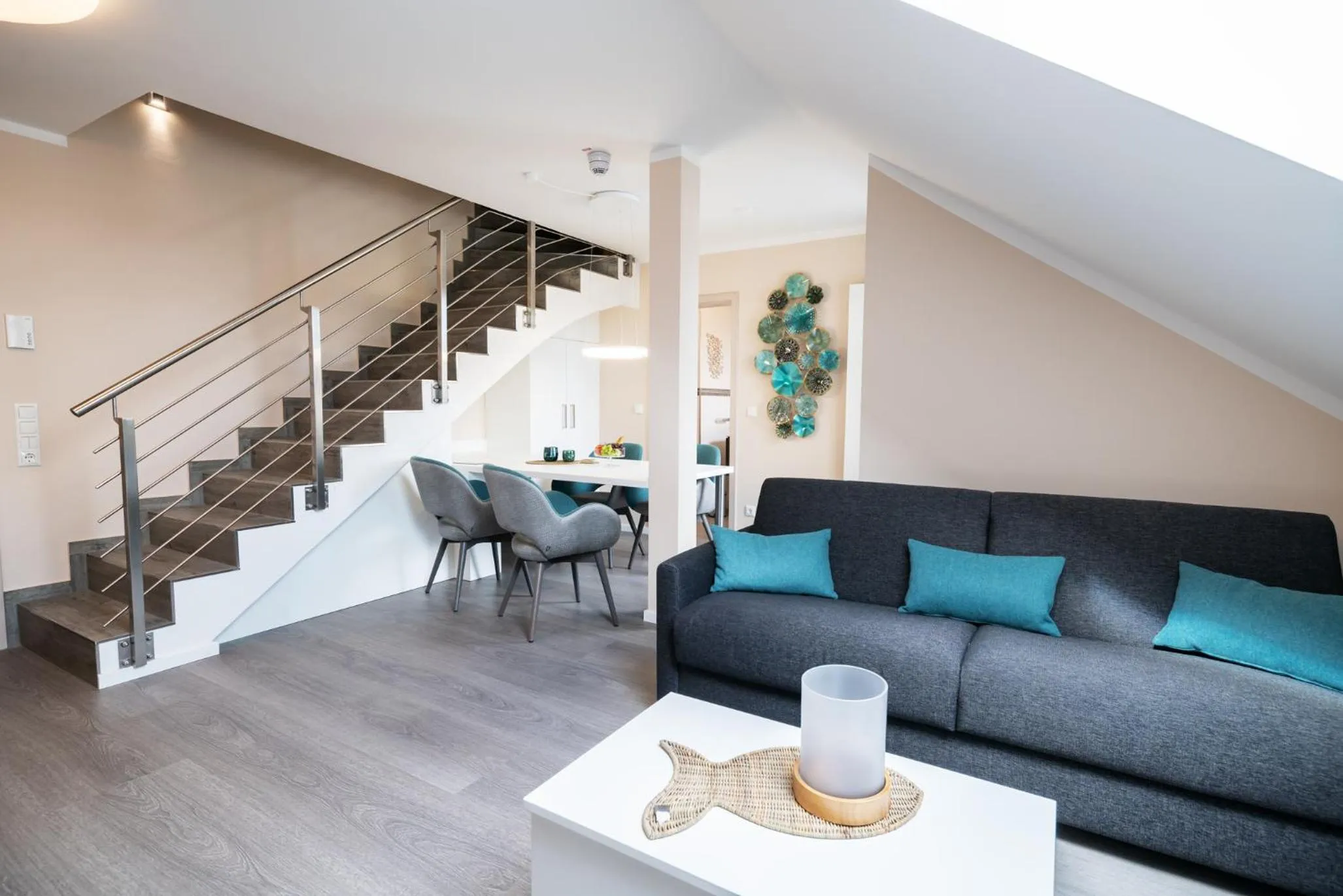 Living room in AKZENT Apartmenthotel Binz