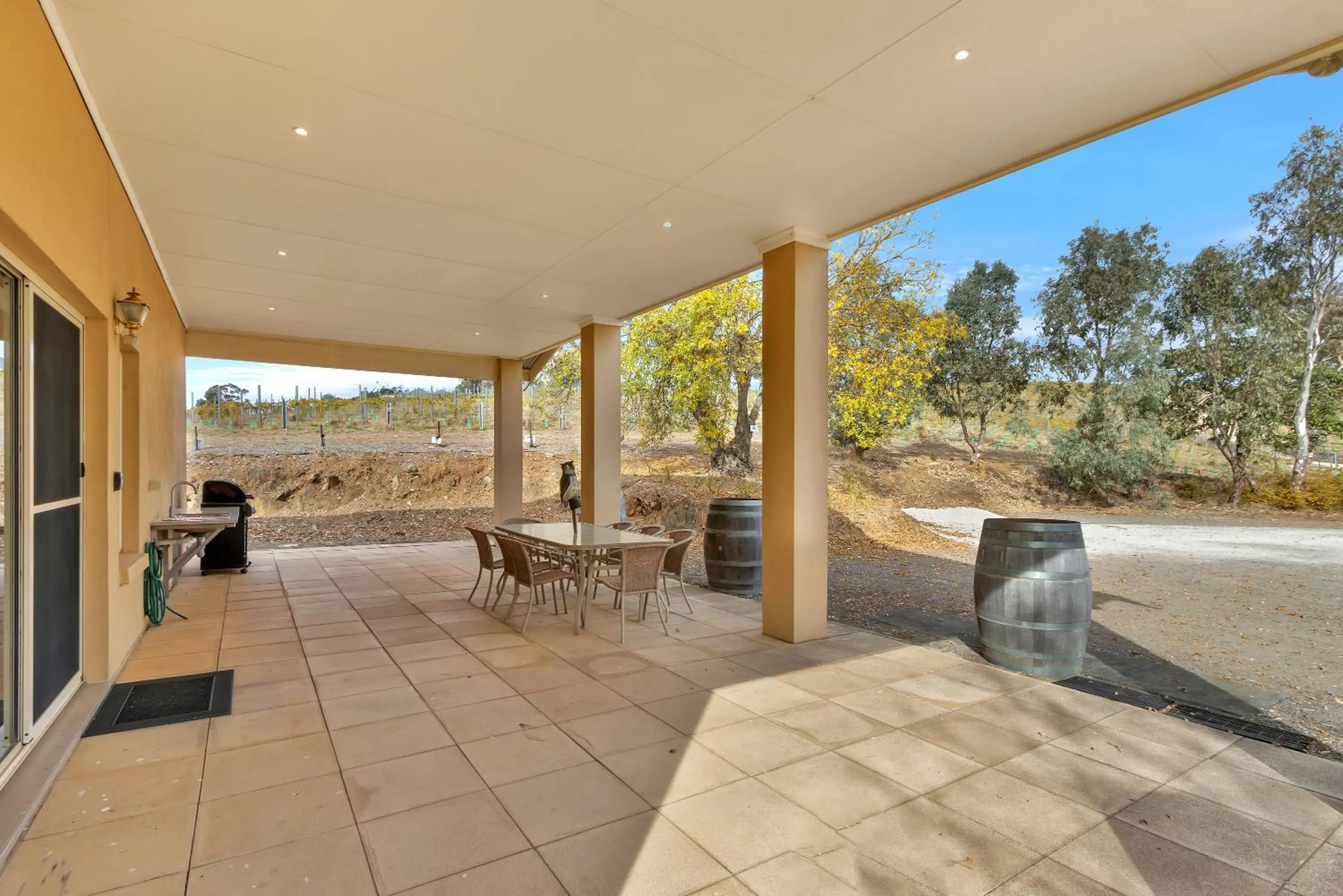 Patio in Lambert Estate Retreat