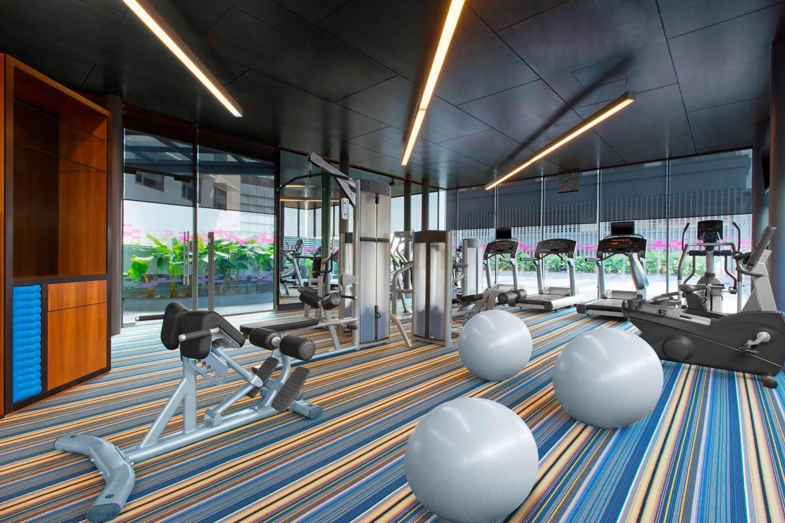 Fitness centre/facilities in Aloft Kuala Lumpur Sentral