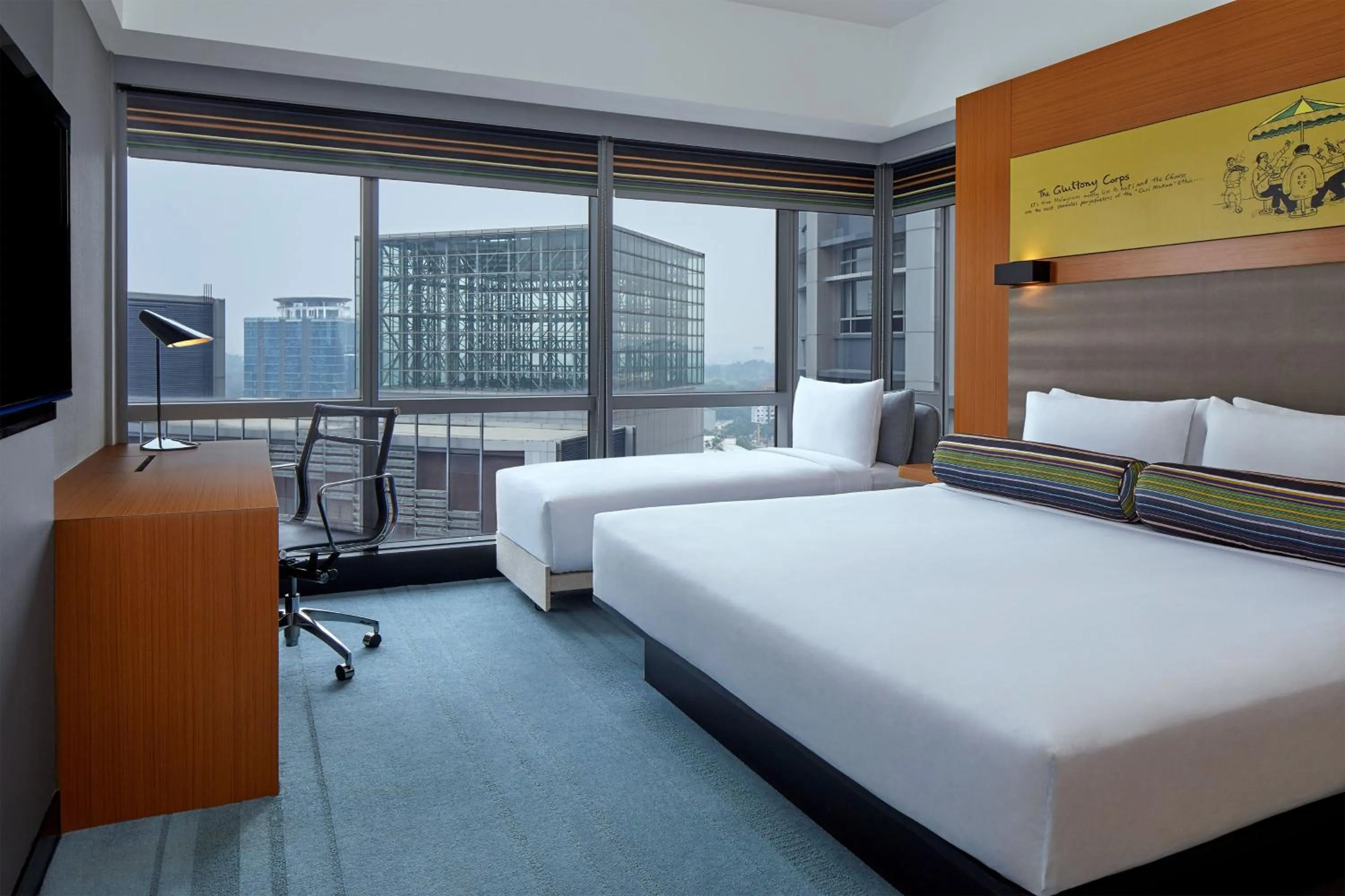 Photo of the whole room, Bed in Aloft Kuala Lumpur Sentral