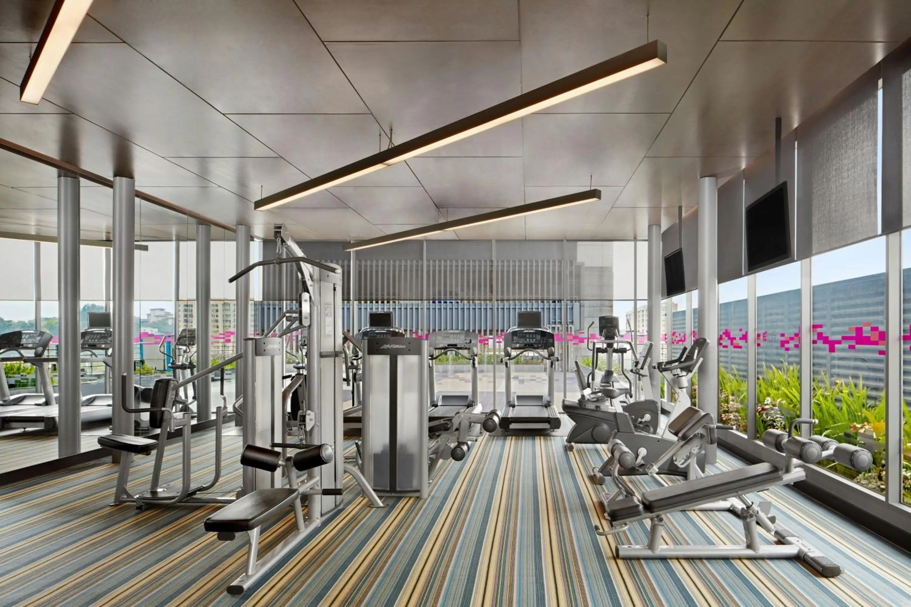 Fitness centre/facilities in Aloft Kuala Lumpur Sentral