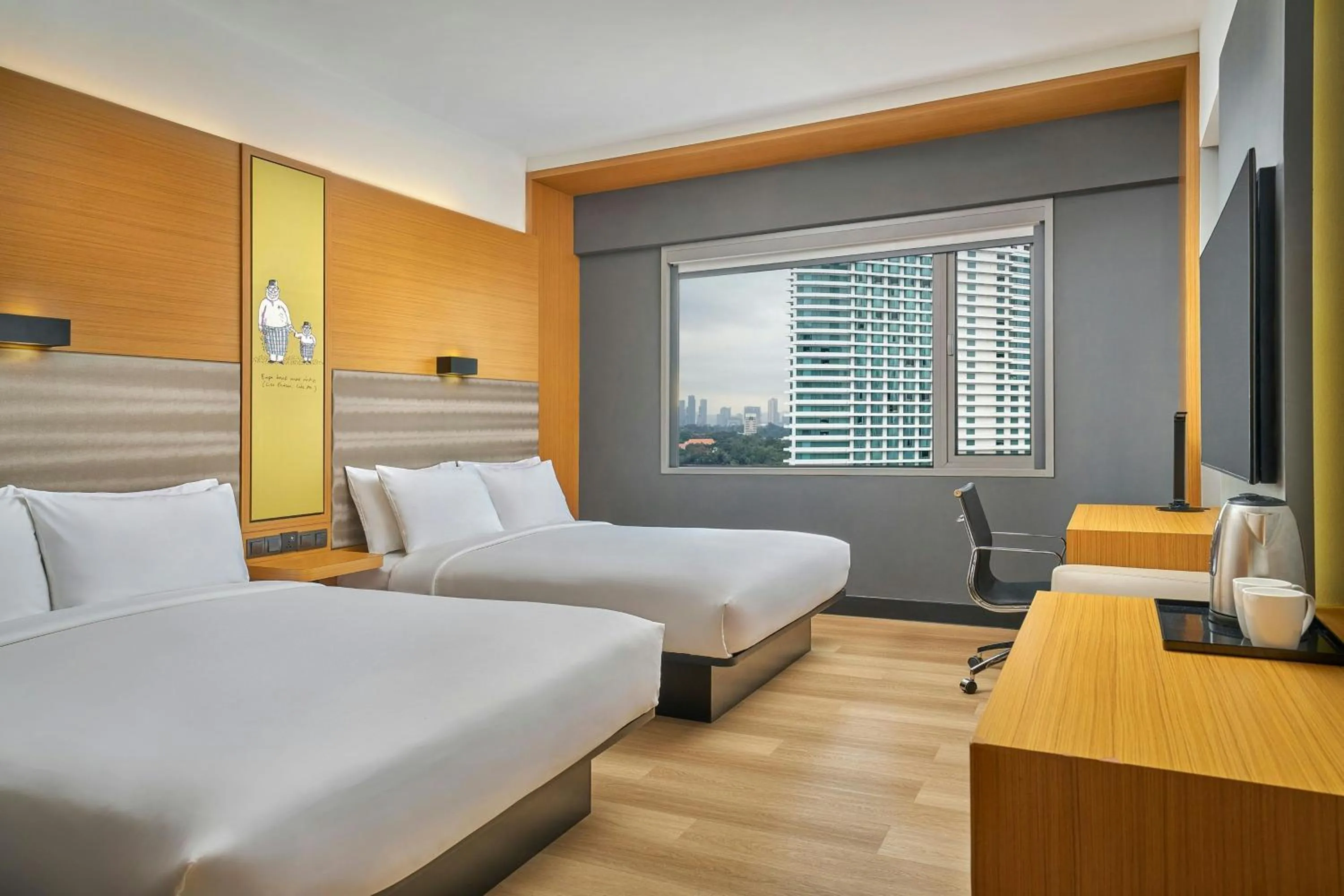 Photo of the whole room, Bed in Aloft Kuala Lumpur Sentral