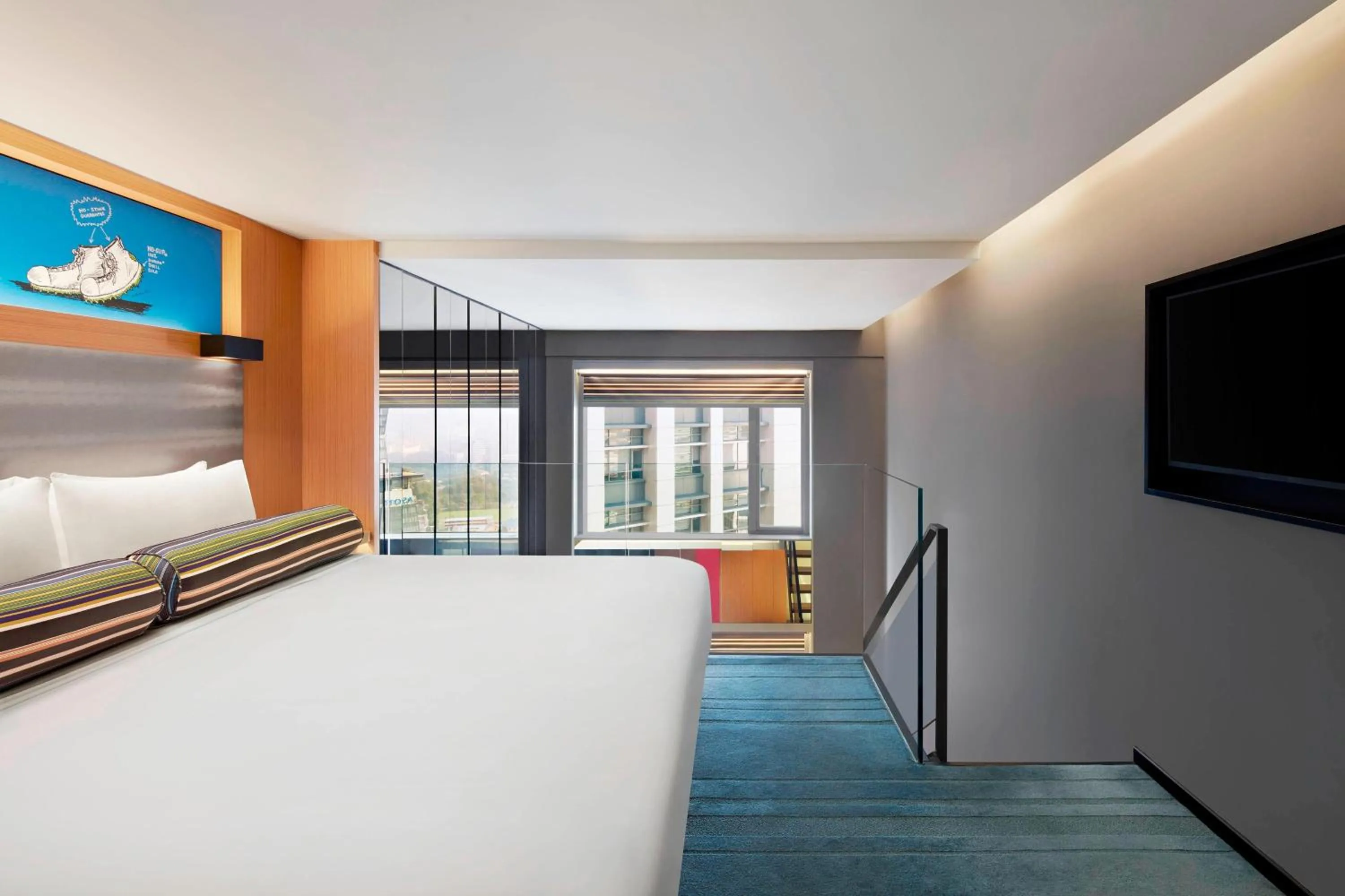 Bedroom, Bed in Aloft Kuala Lumpur Sentral