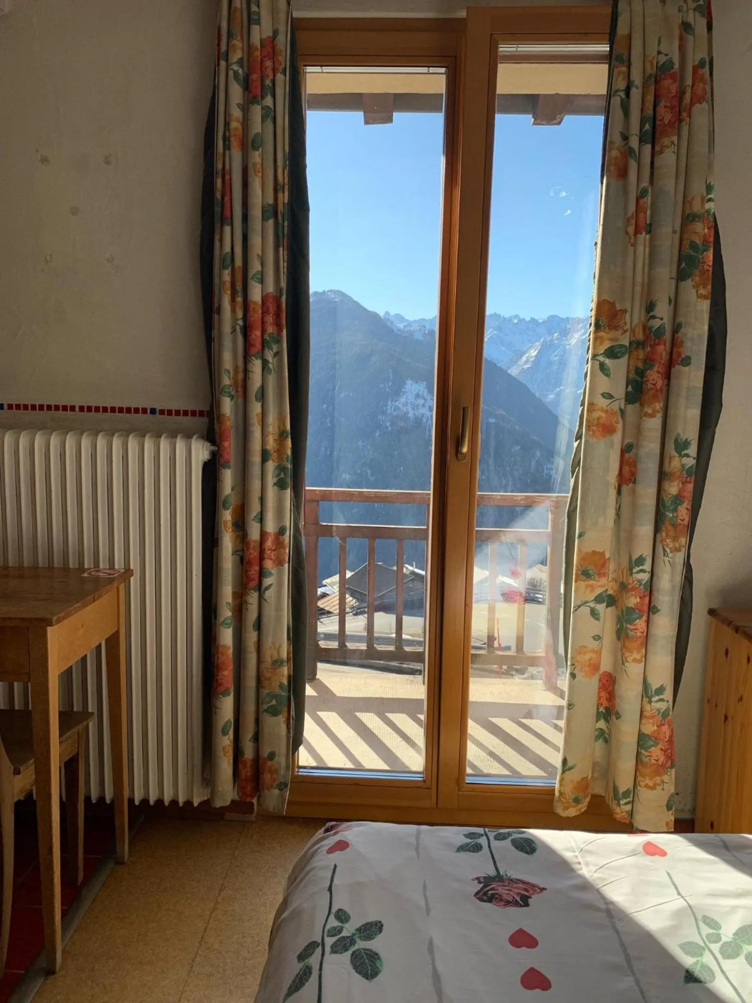 Mountain view in Hotel les Touristes