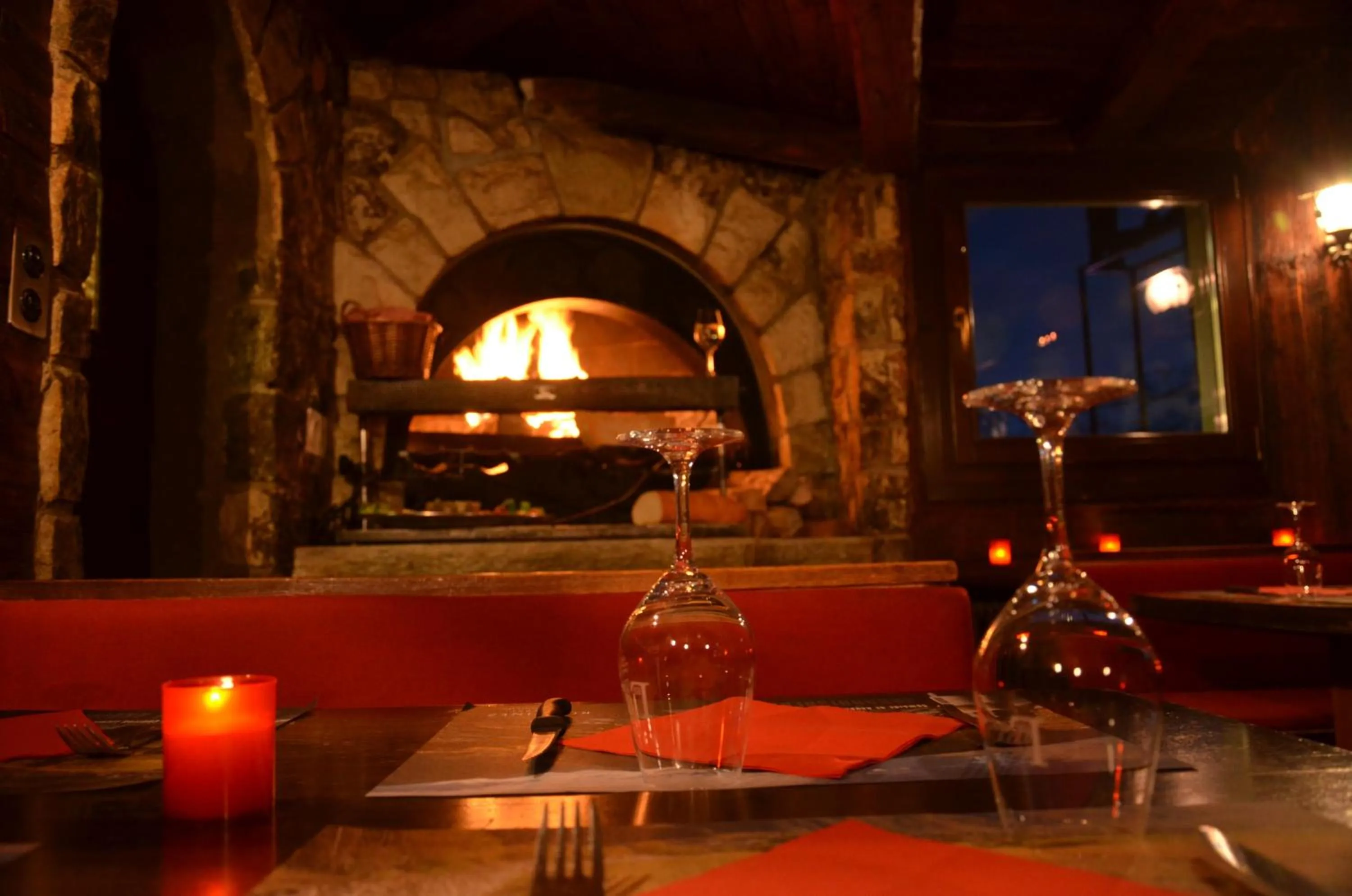 Restaurant/places to eat in Hotel les Touristes